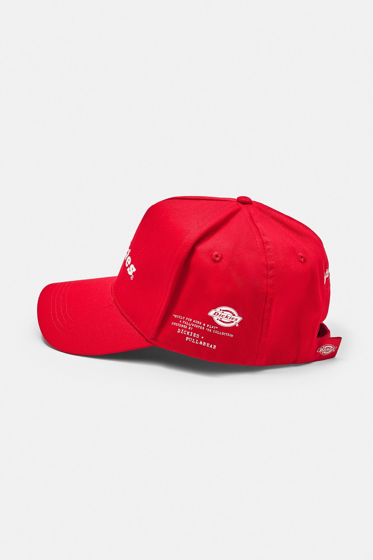 Red Dickies cap — Red