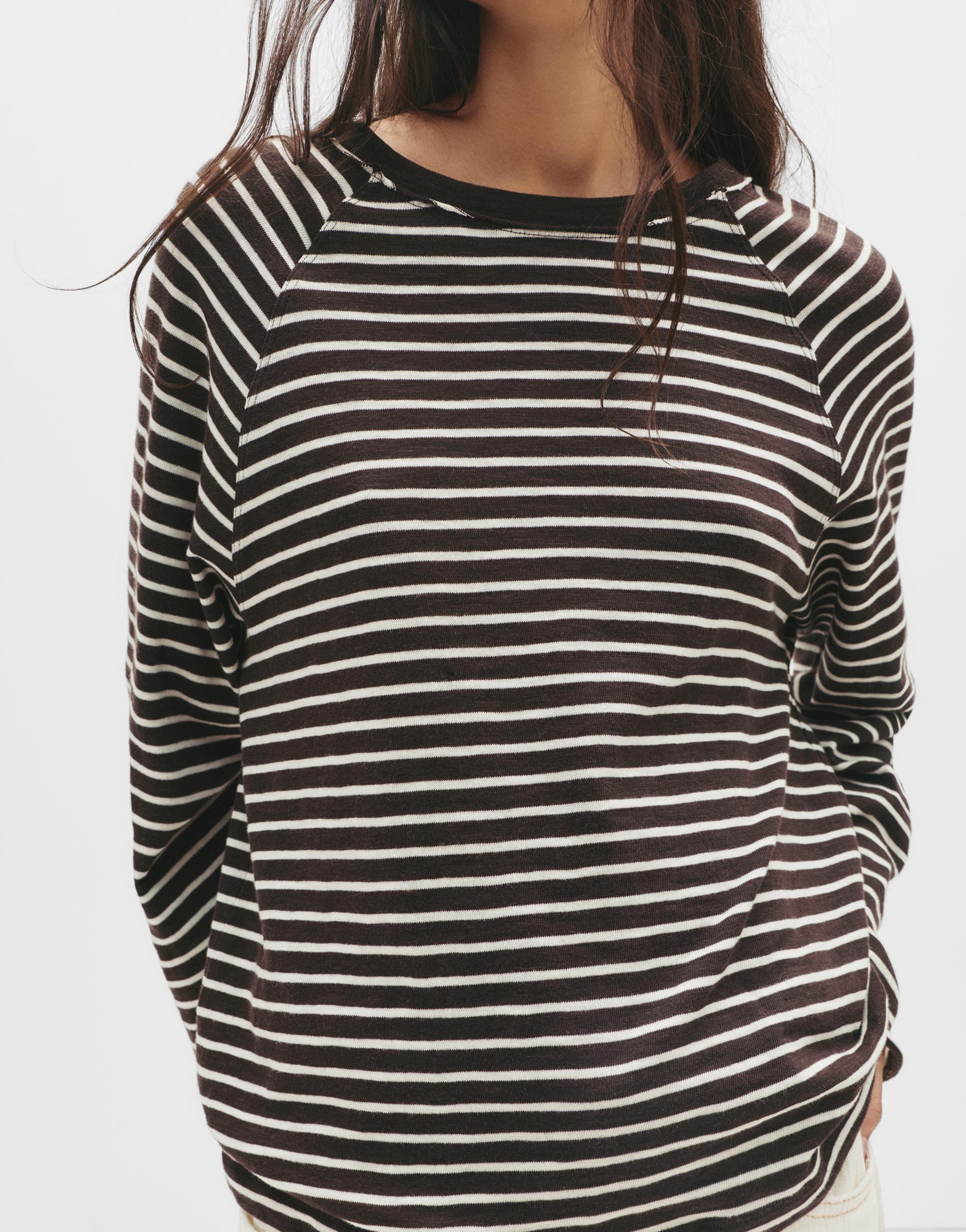 Uzun kollu reglan kesim t-shirt - Görsel 21