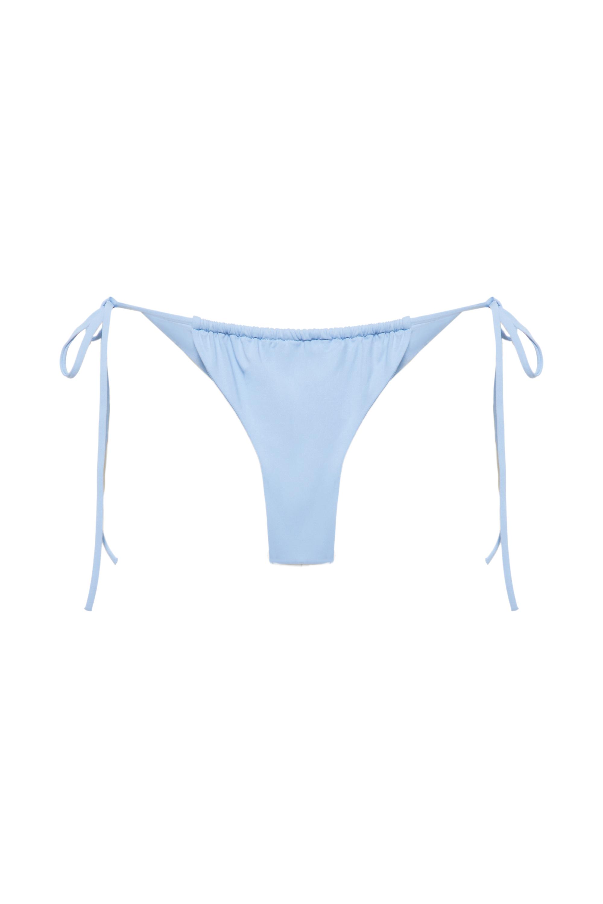 Drape detaylı bikini altı - Görsel 46