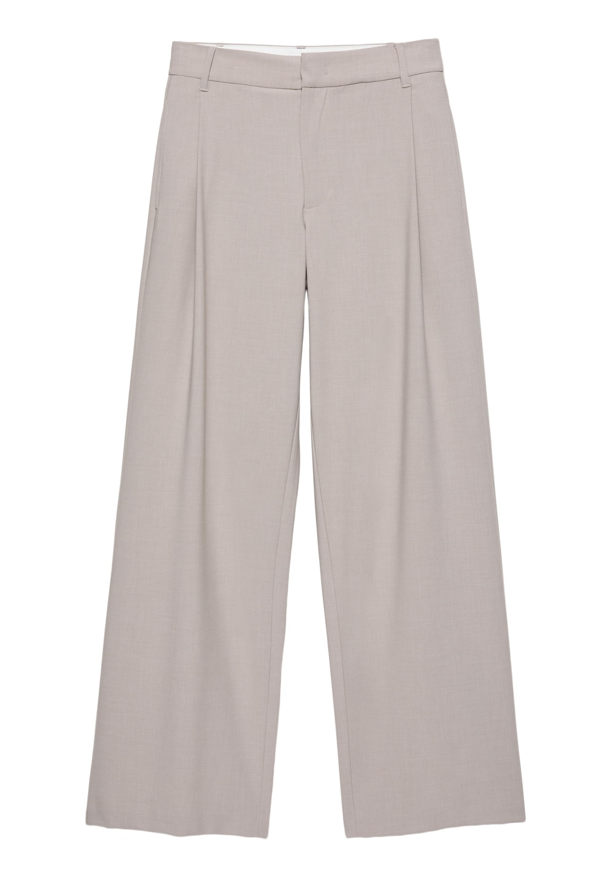 Darted smart trousers — Ecru