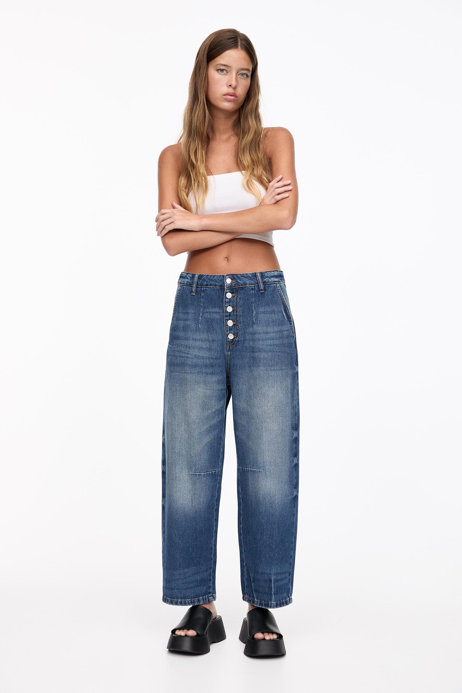 Jeans pull and bear femme sale