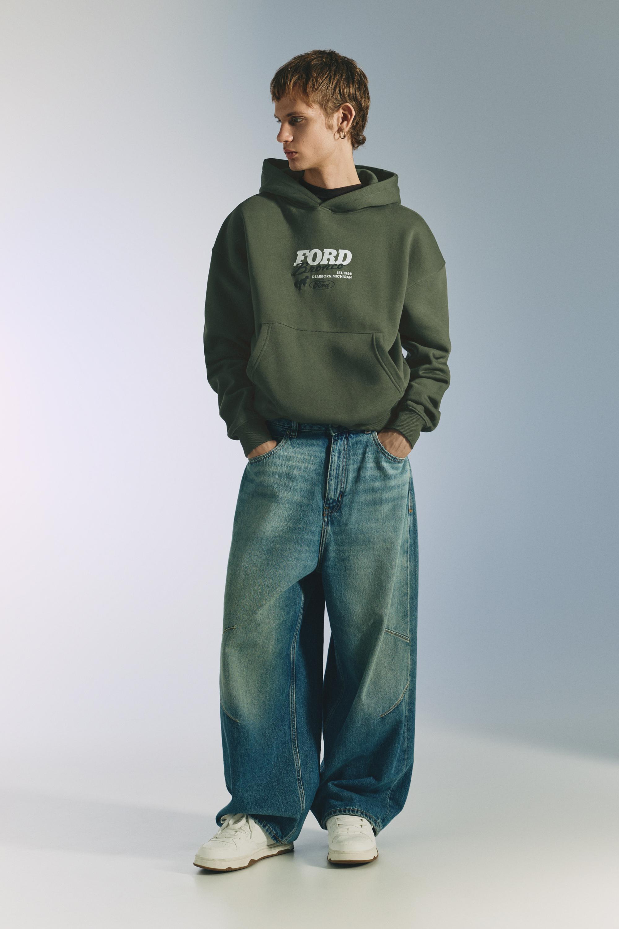 Ford Bronco hoodie — Khaki