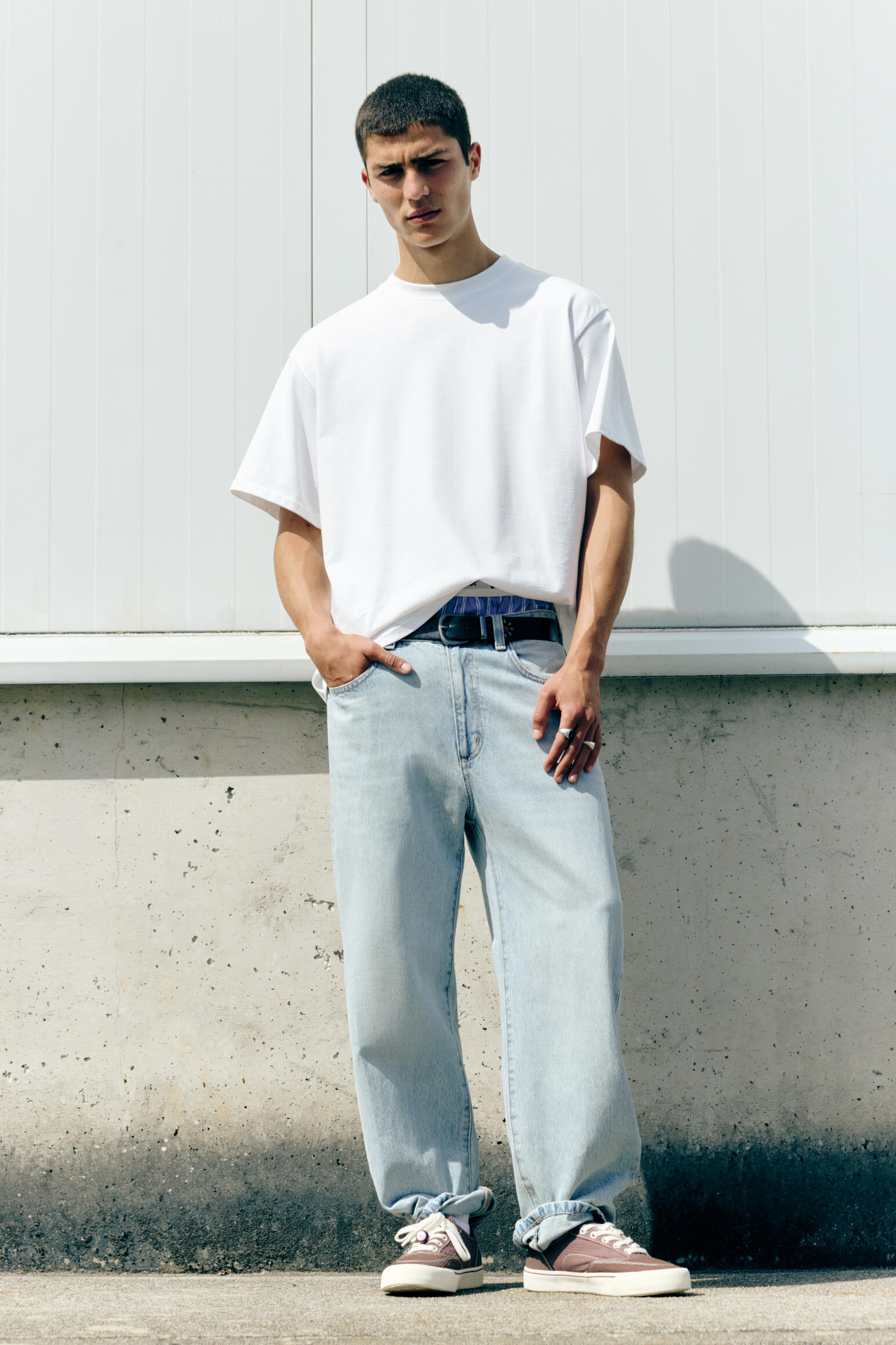 Baggy jeans — Pale indigo