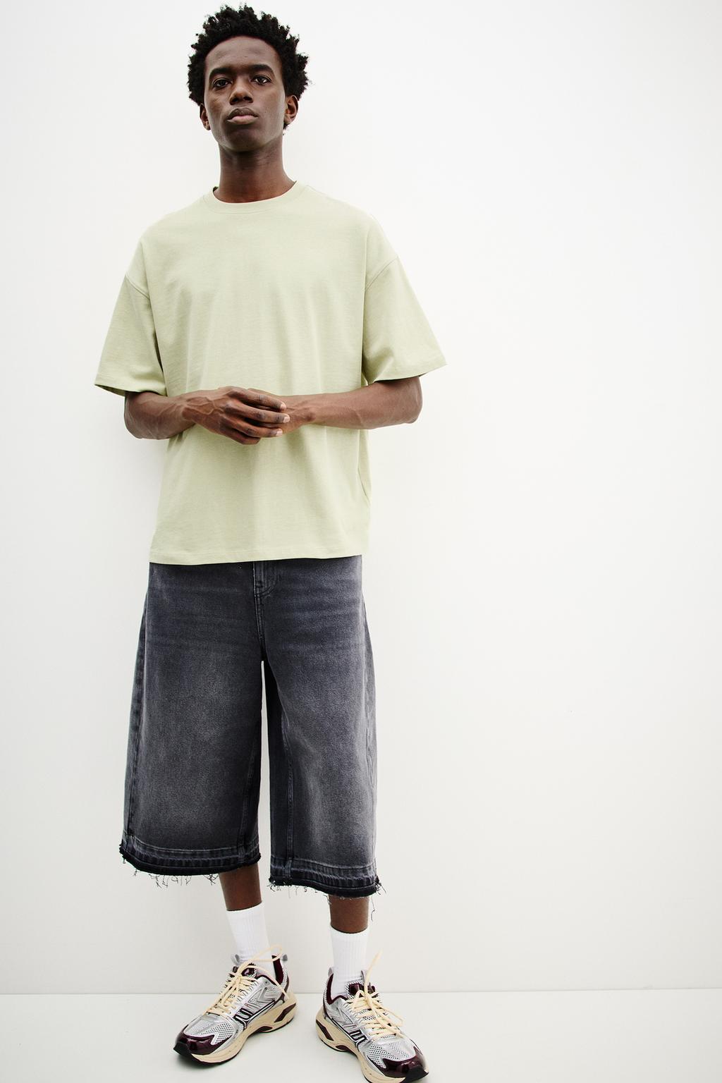 Boxy fit short sleeve T-shirt pull&bear