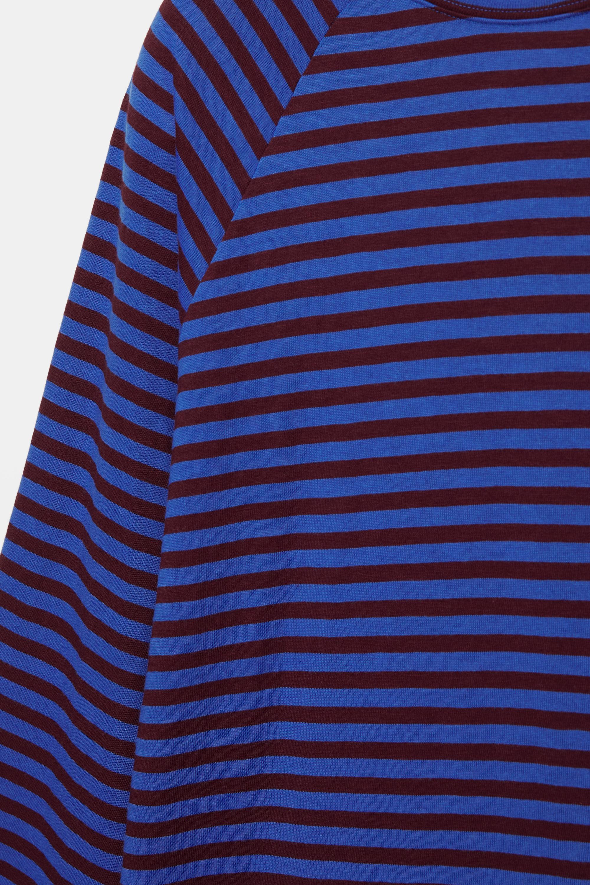 Uzun kollu çizgili tişört - Görsel 35