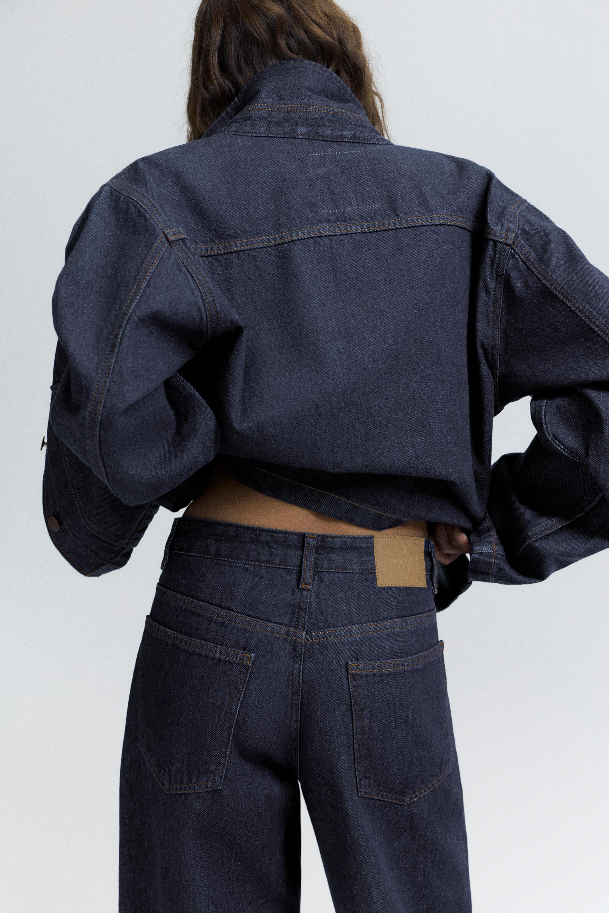 Düşük bel barrel jean - Görsel 71