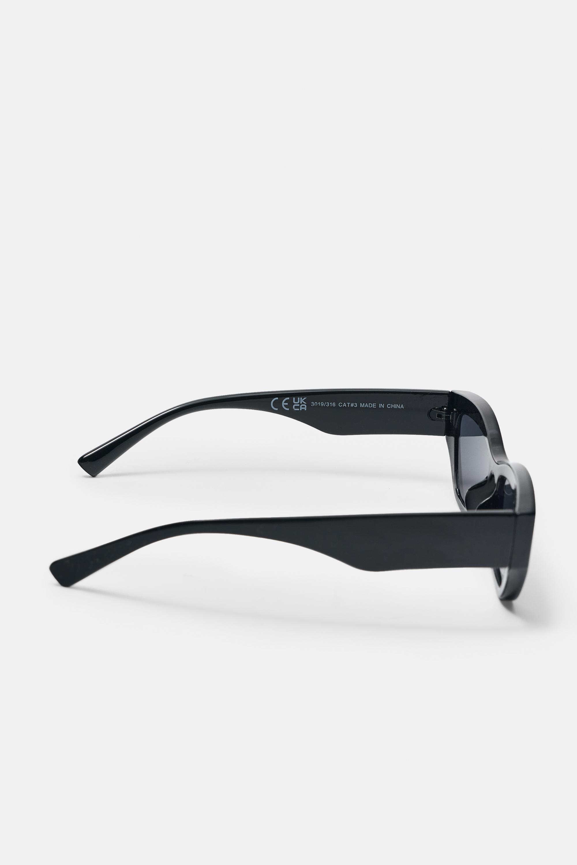 Cat eye sunglasses — Black