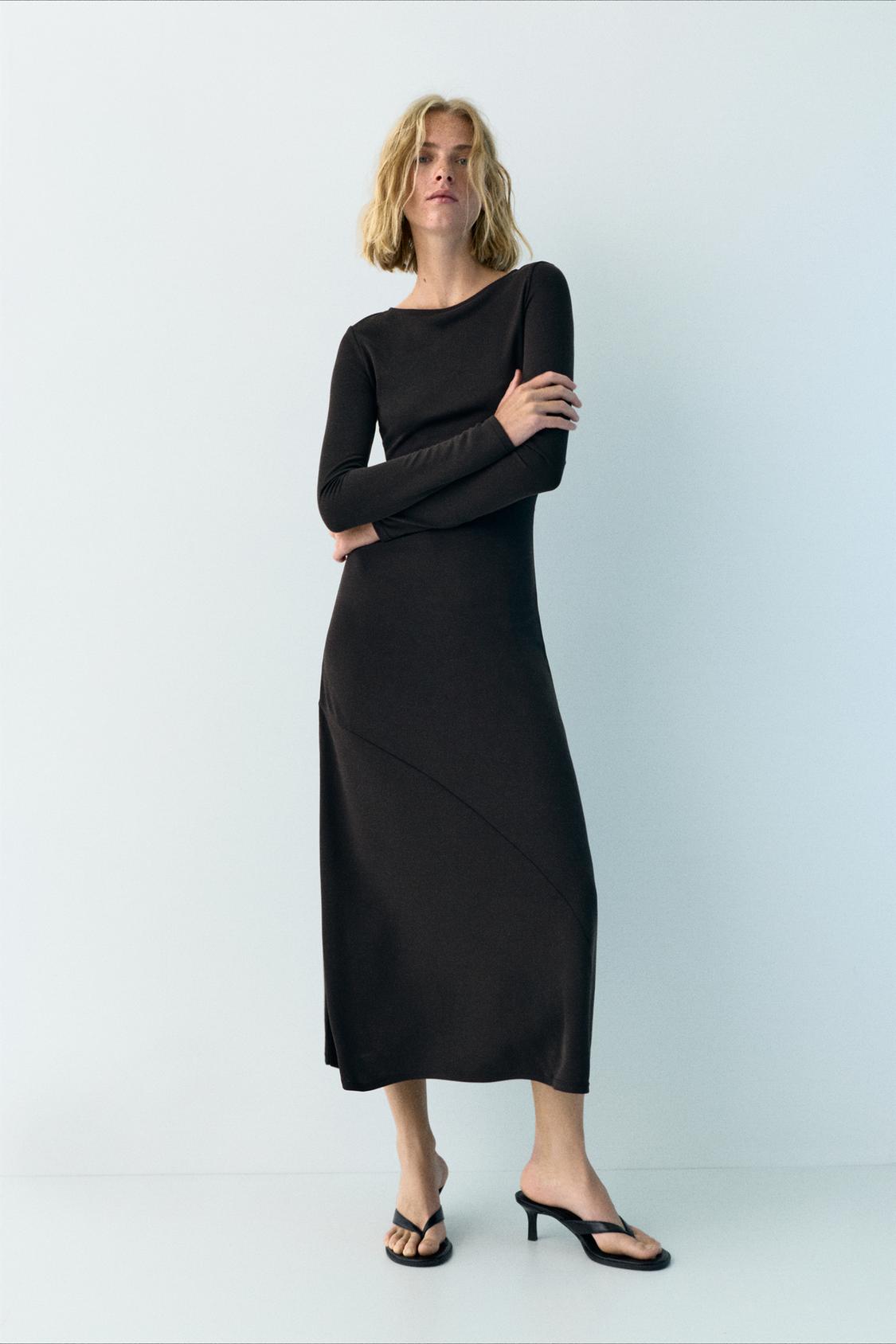 knee length dresses for ladies DAISY BOO FALL CUPRO MIDI DRESS main image 1