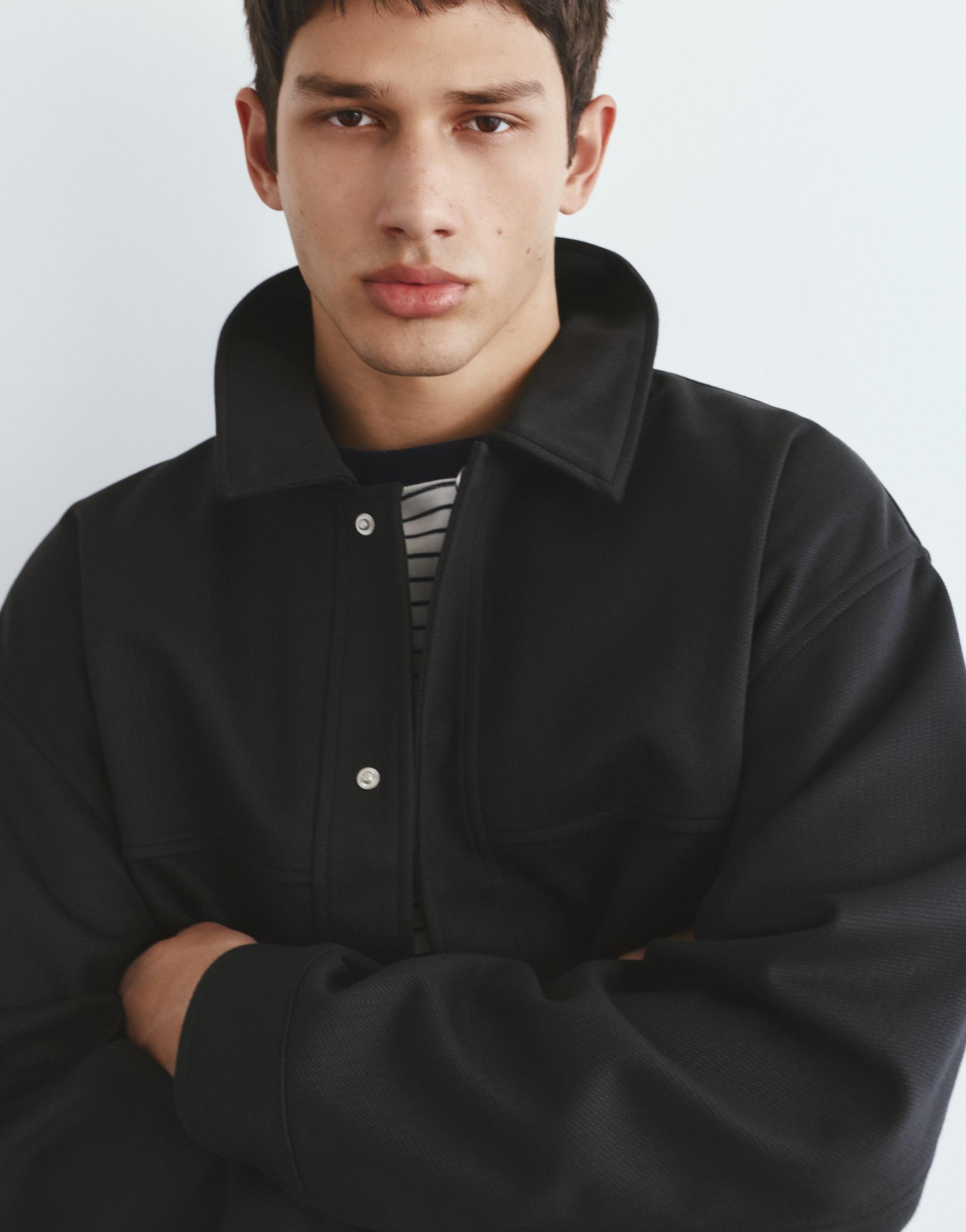 Yapılandırılmış ceket - Görsel 6