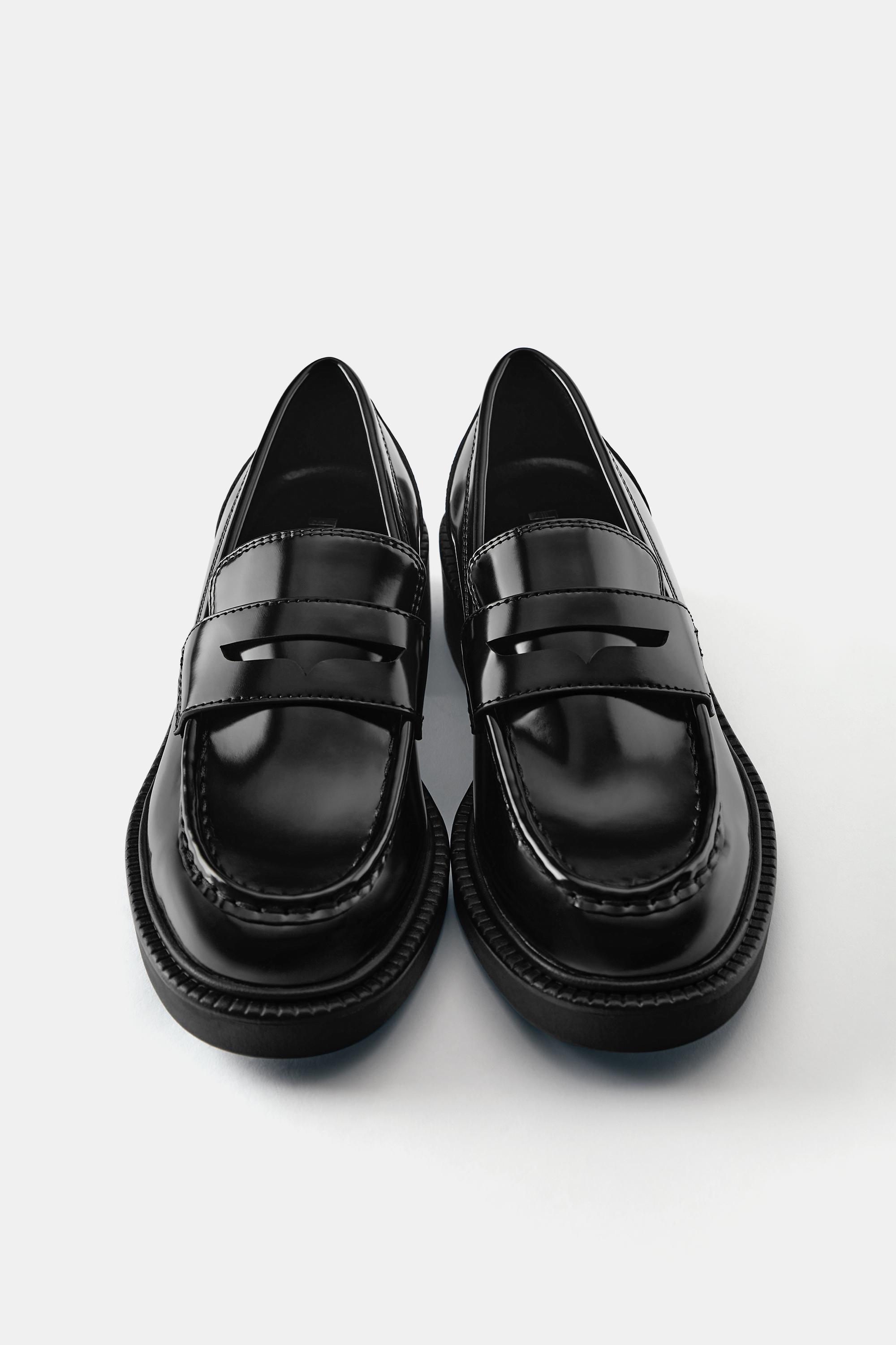 Block loafers — Black