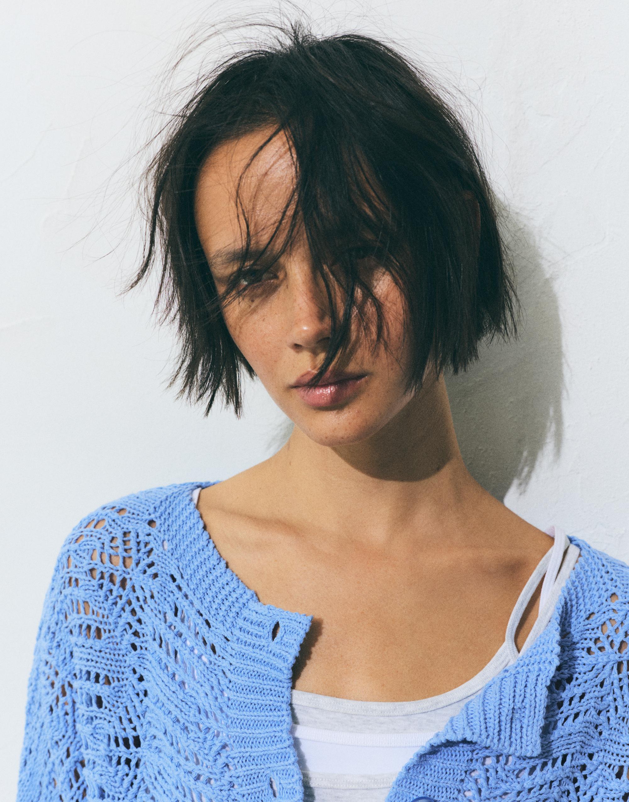 Ajurlu hırka - Görsel 10