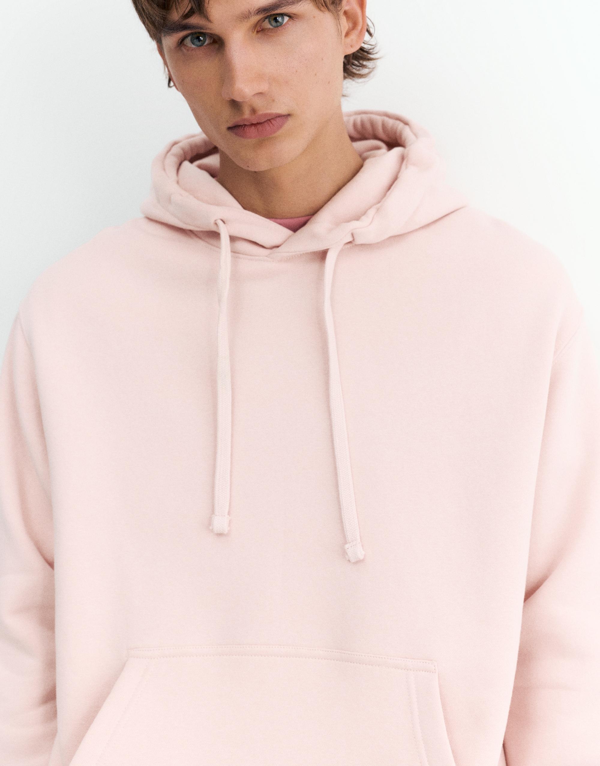 Basic hoodie — Pink