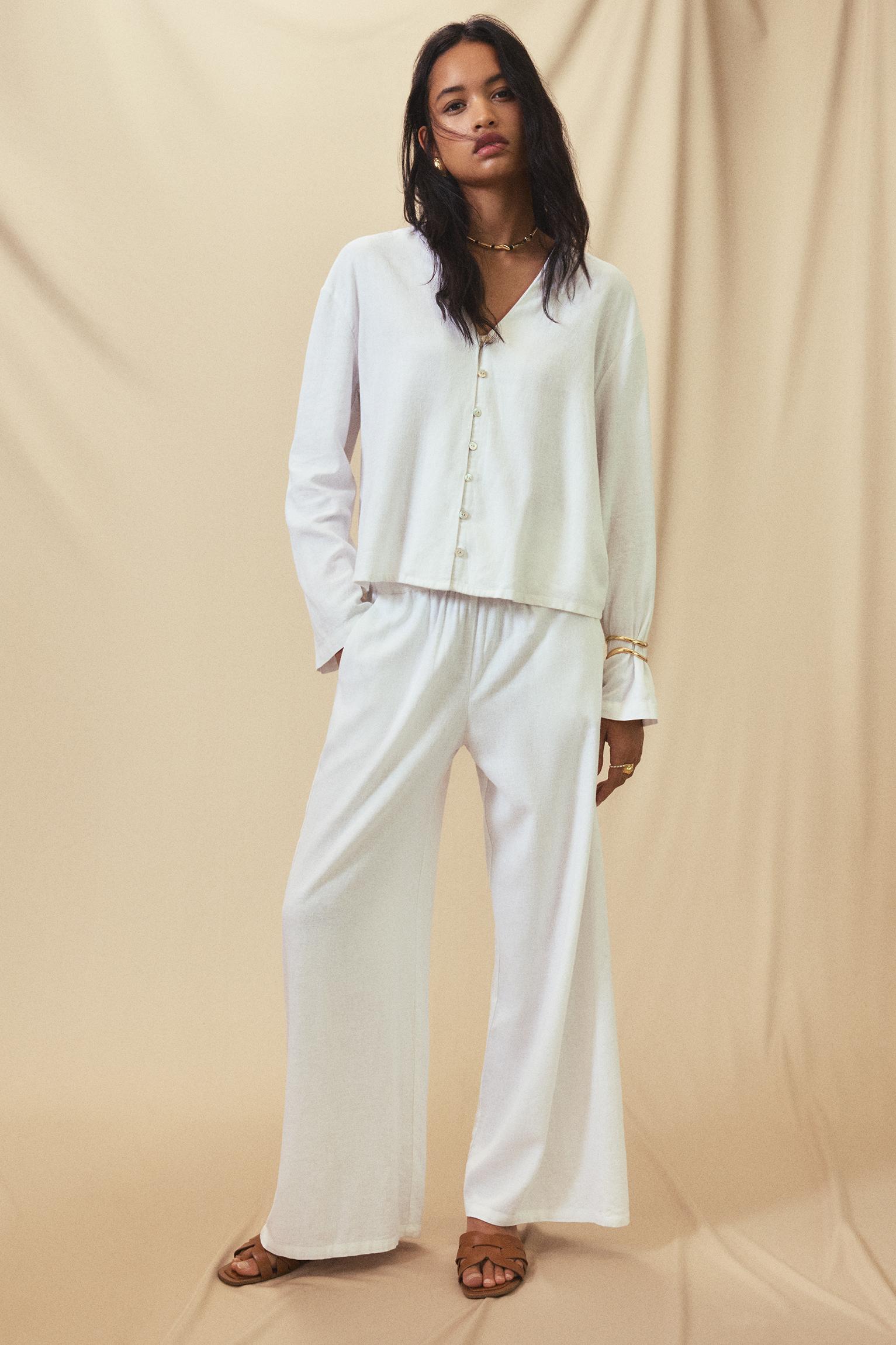 Çapraz bantlı düz sandalet - Görsel 55