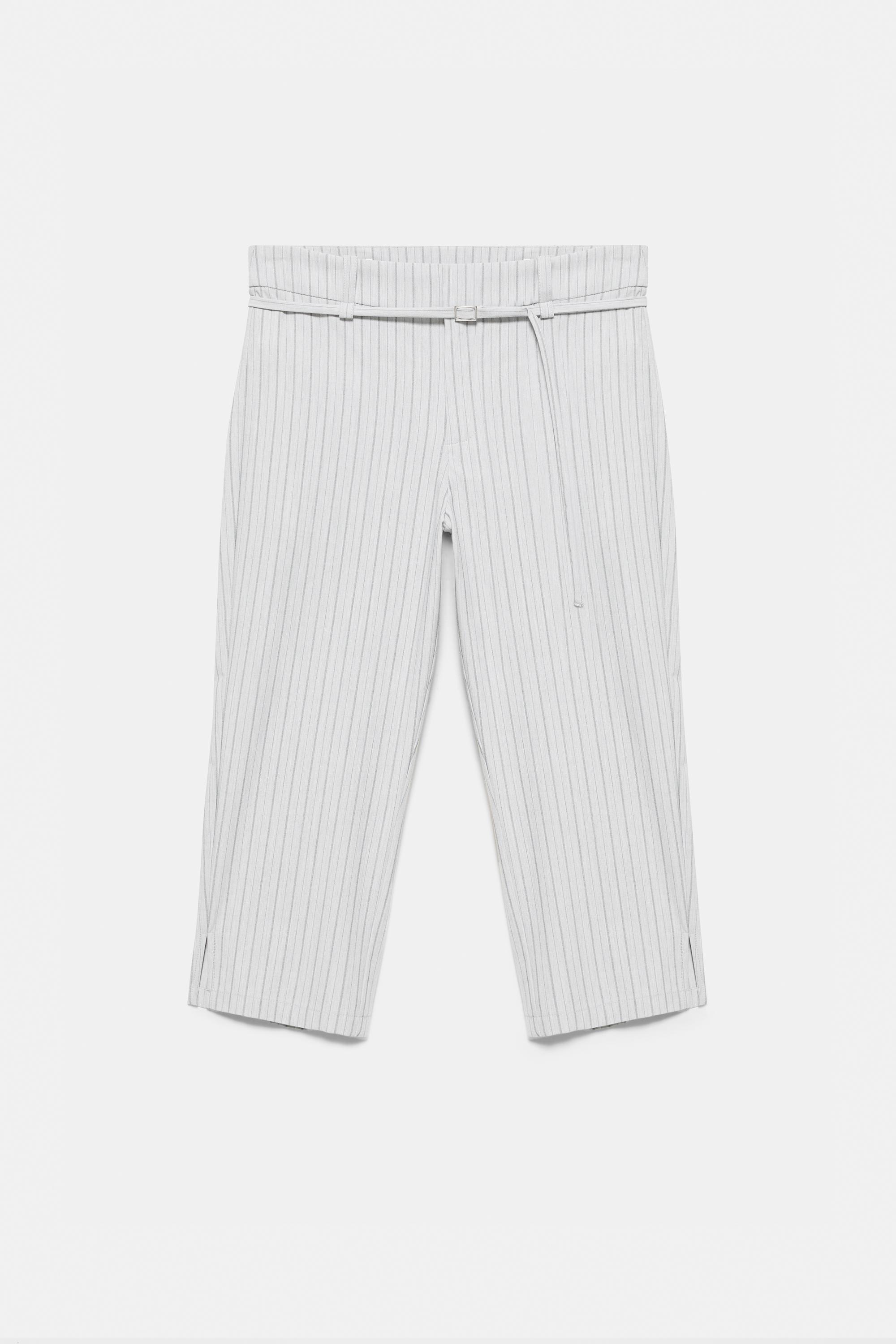 Striped capris — Striped