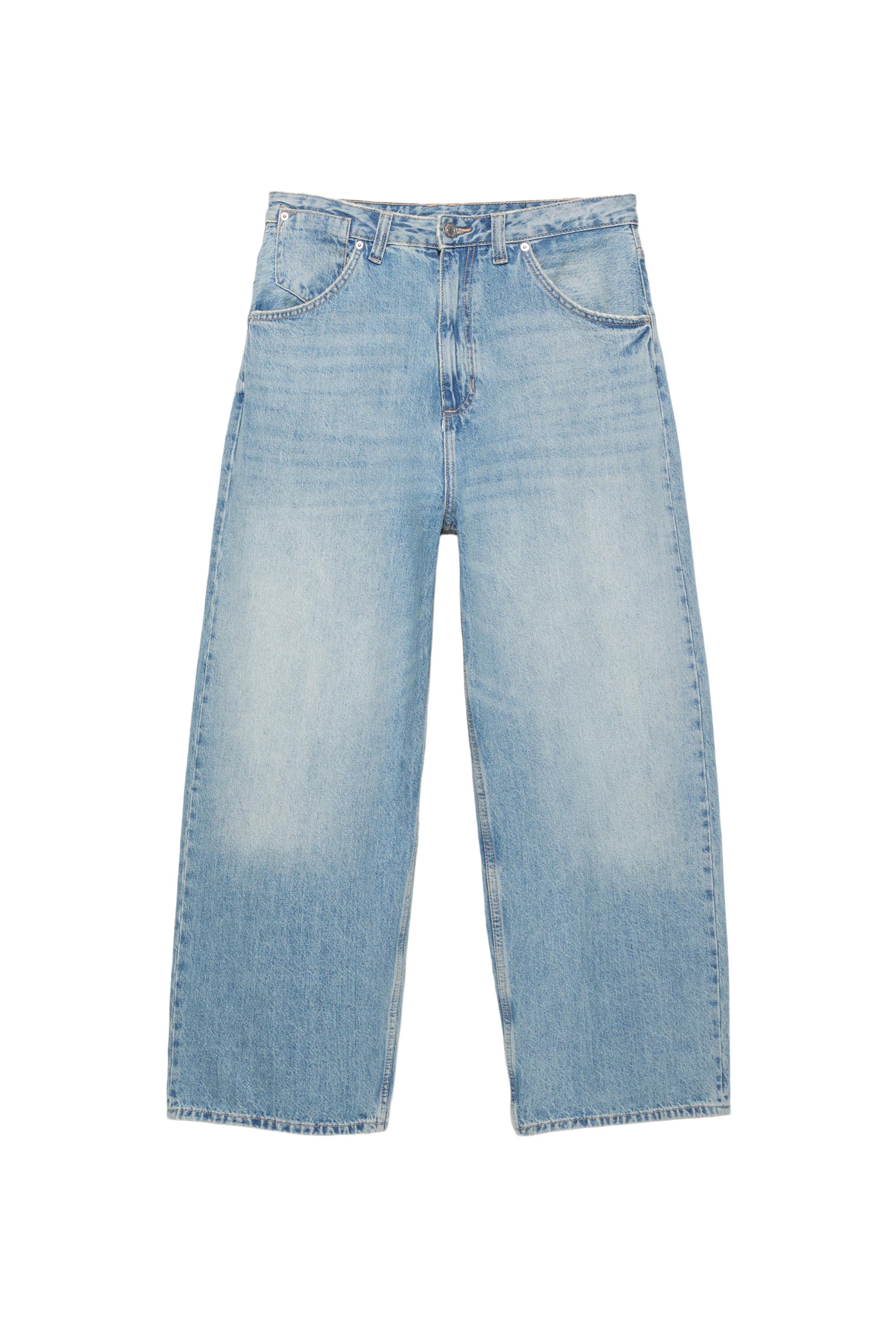 İşlemeli süper bol kesim jean - Görsel 30