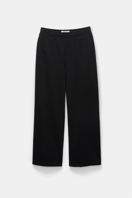 Pantaloni Donna Con Elastico Alla Vita