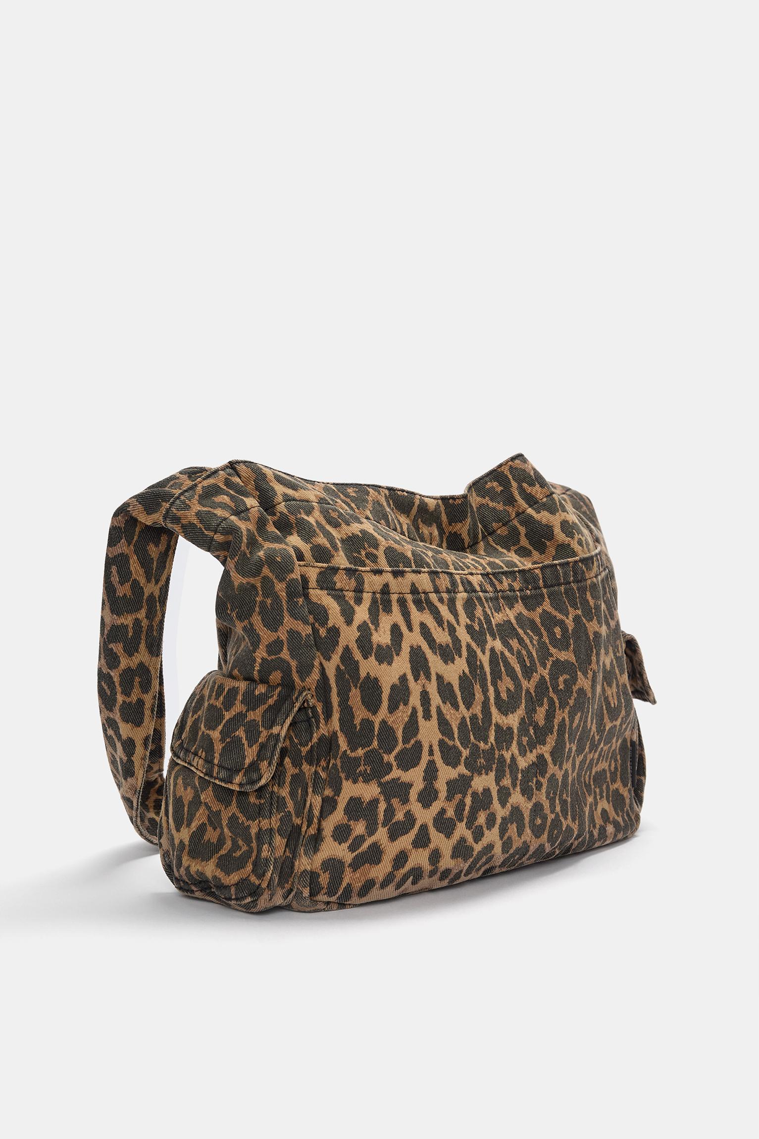 Leopar desenli tote çanta_2