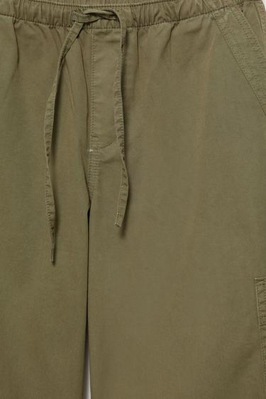 Parachute cargo trousers — Khaki 10