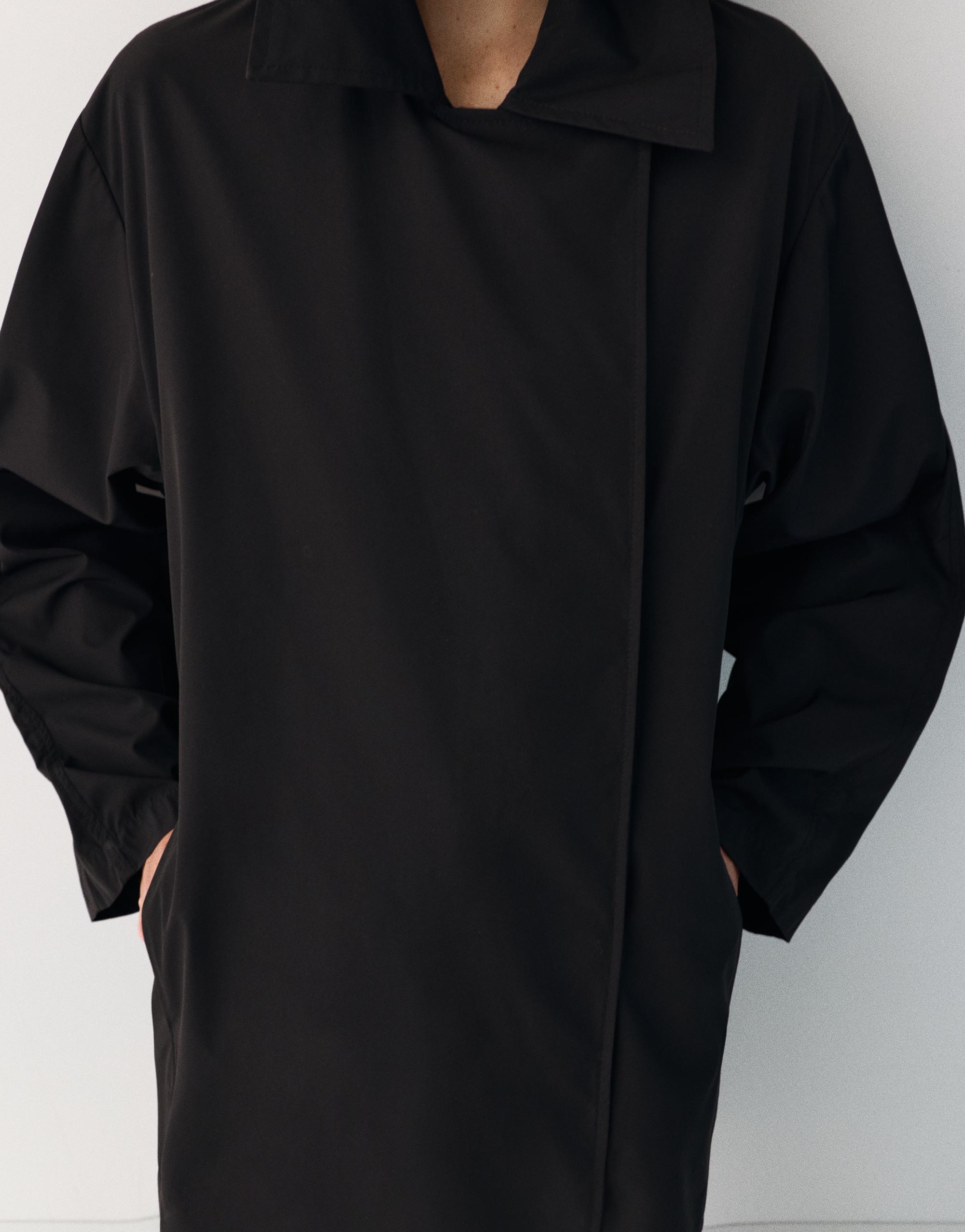 Oversize hafif trençkot - Görsel 10