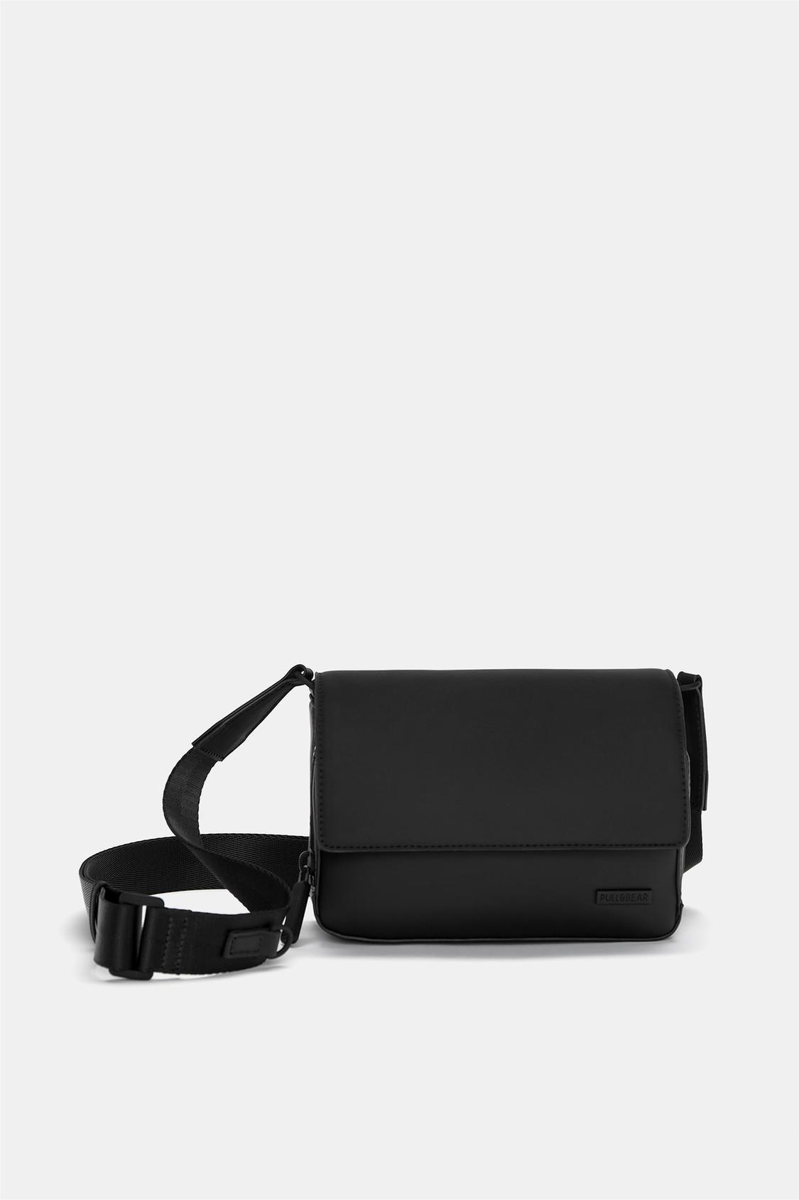 Bolso Correa Pull And Bear Bolso Bandolera Solapa Engomada PULL&BEAR