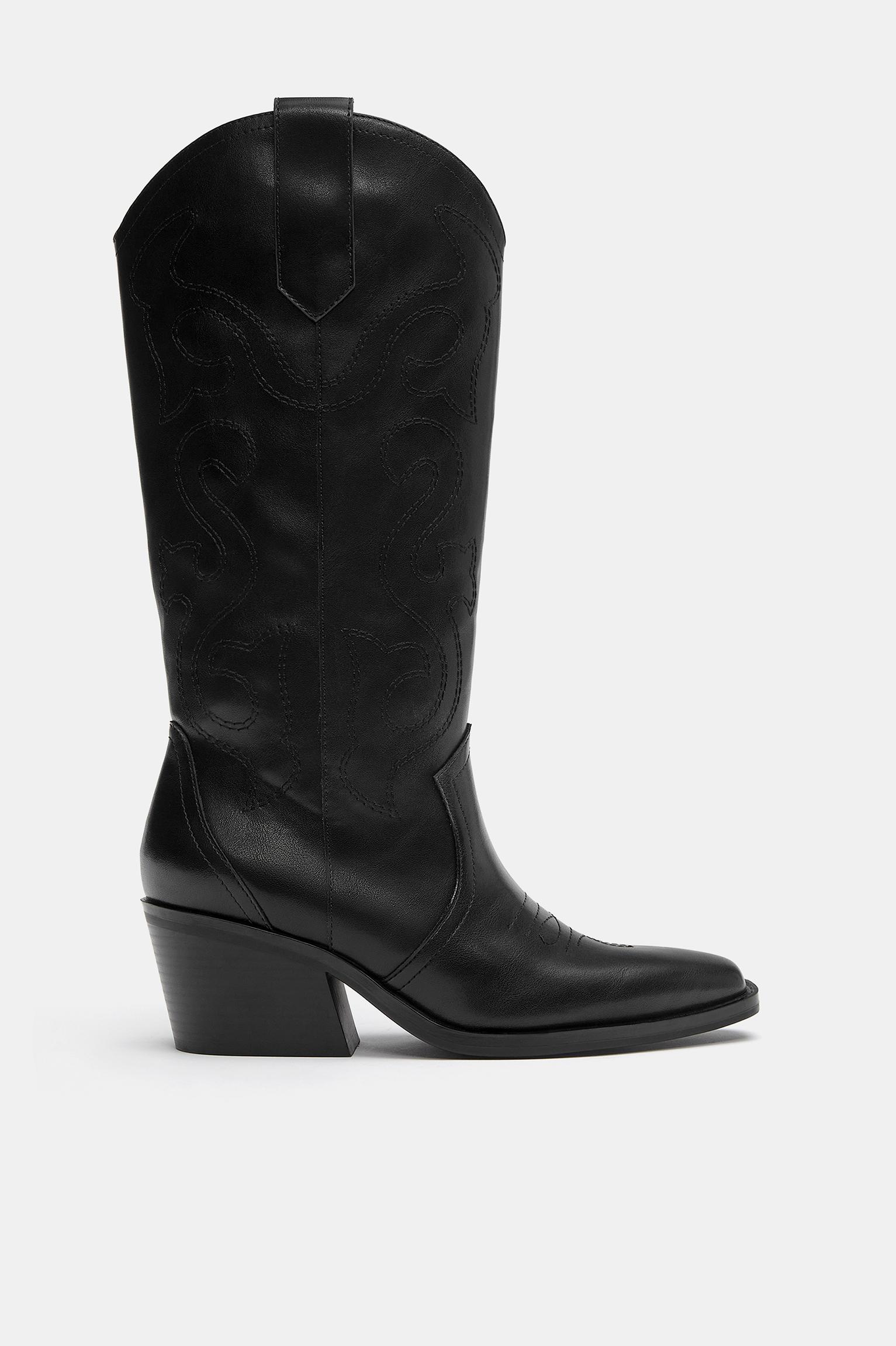 Cowboy boots — Black