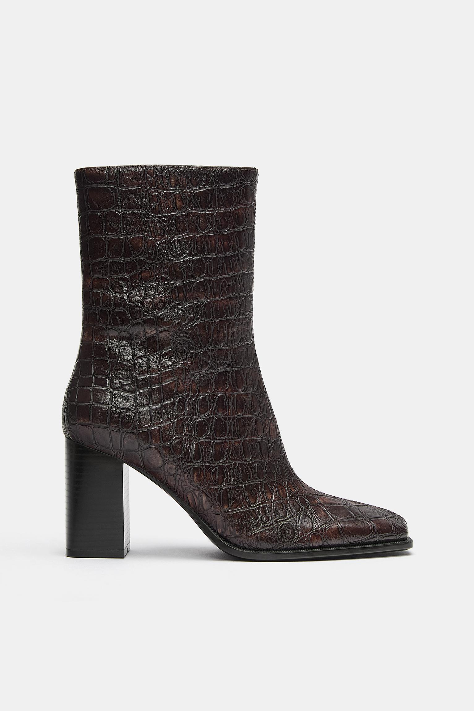 Bottines À Talon Haut - Pull&Bear - Modalova