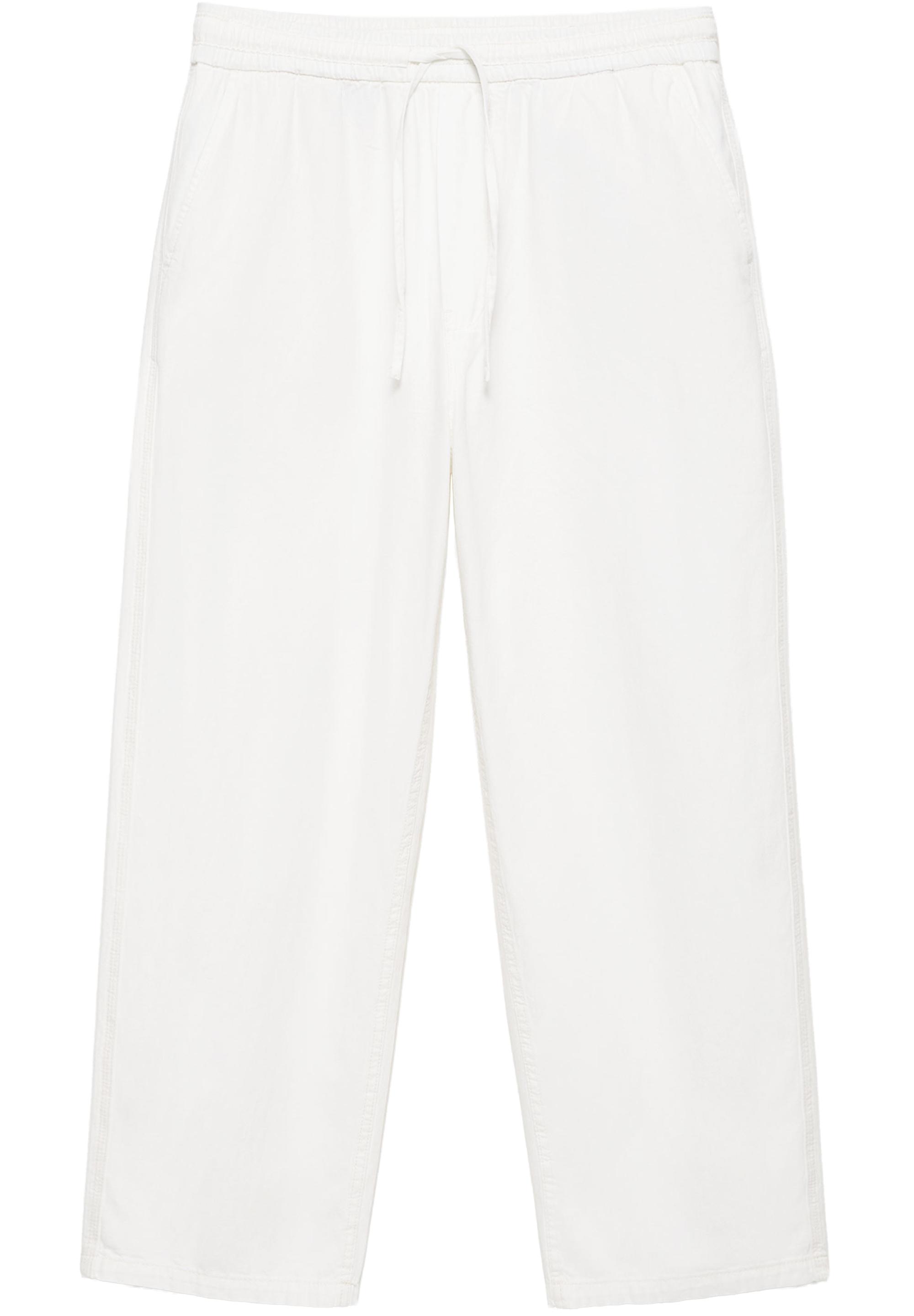 Denim joggers — Ecru