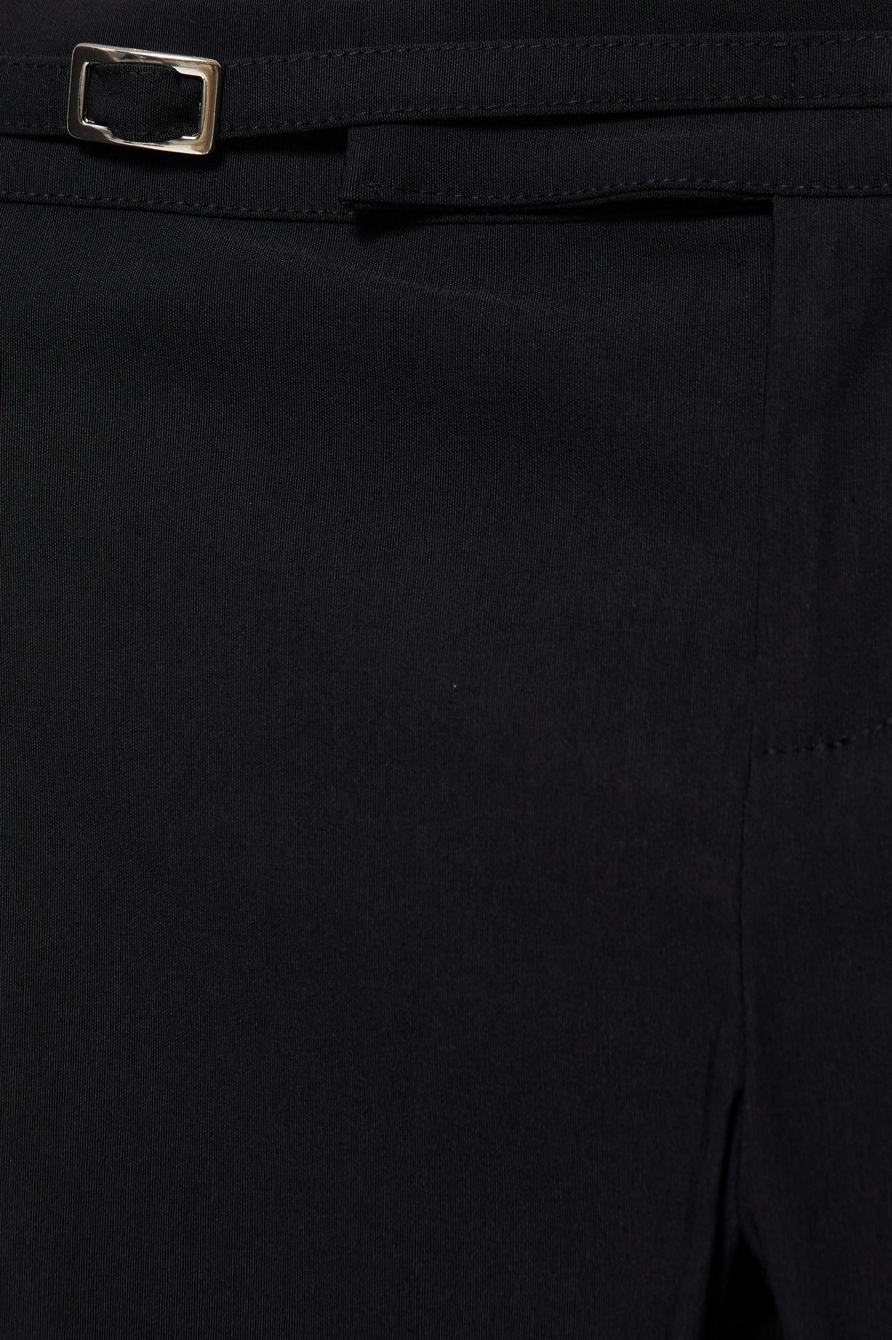 Belted capris — Black