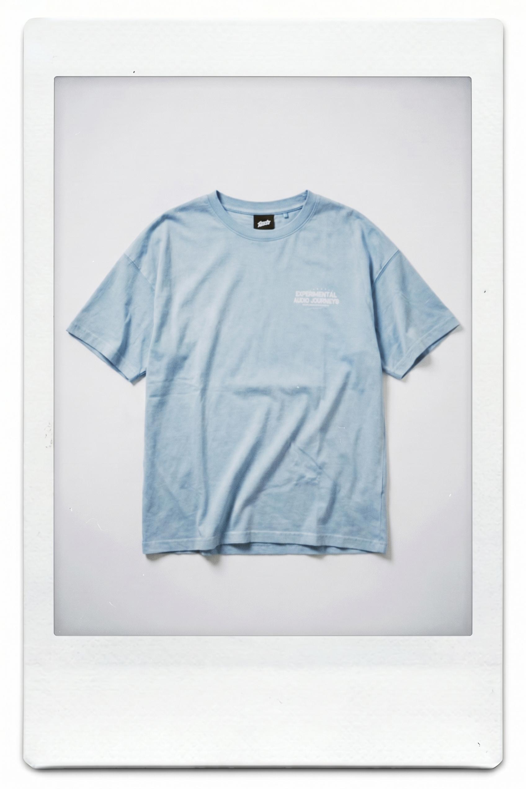 STWD boxy T-shirt — Pastel blue