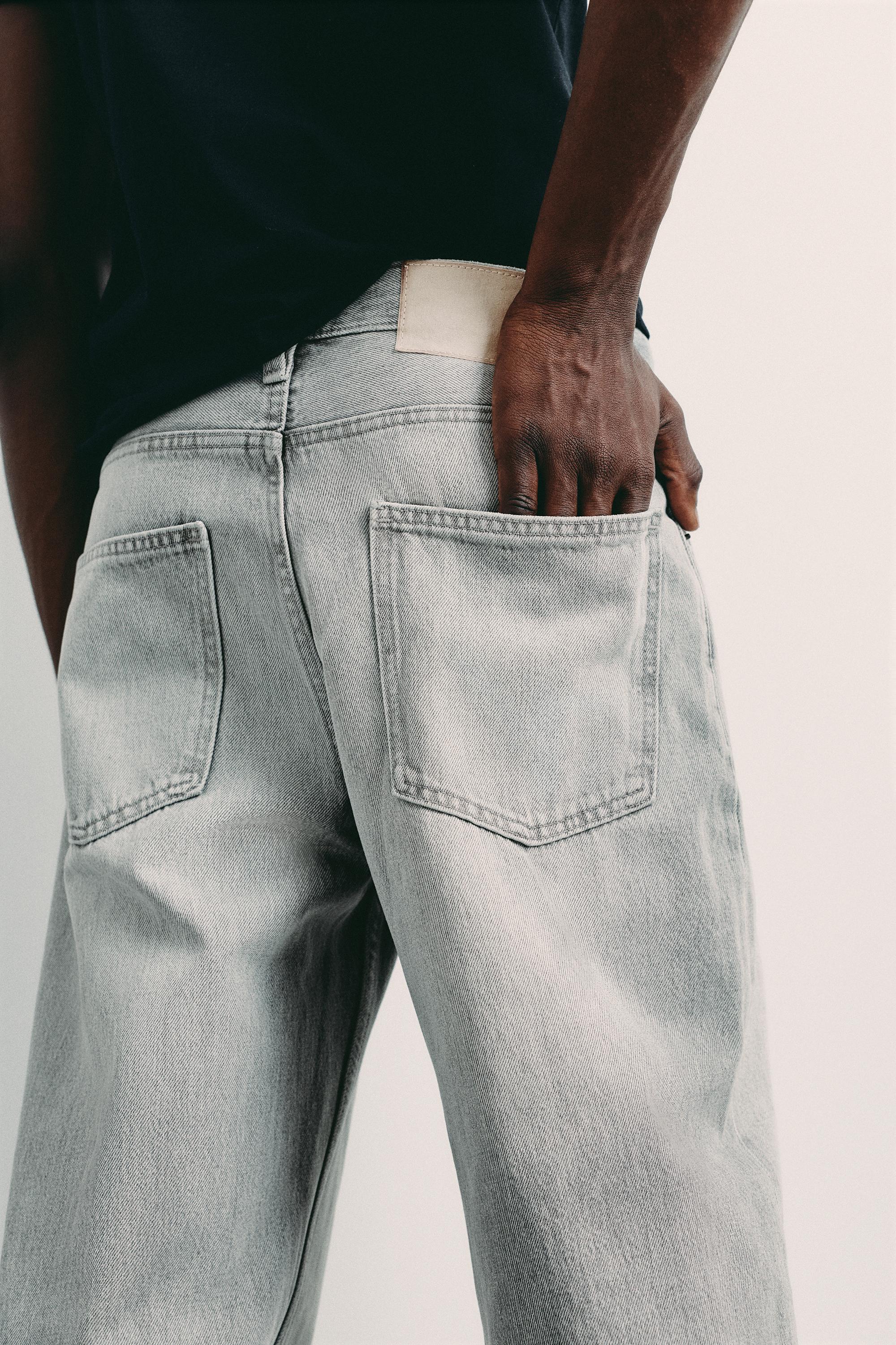 Baggy jeans — Dark grey