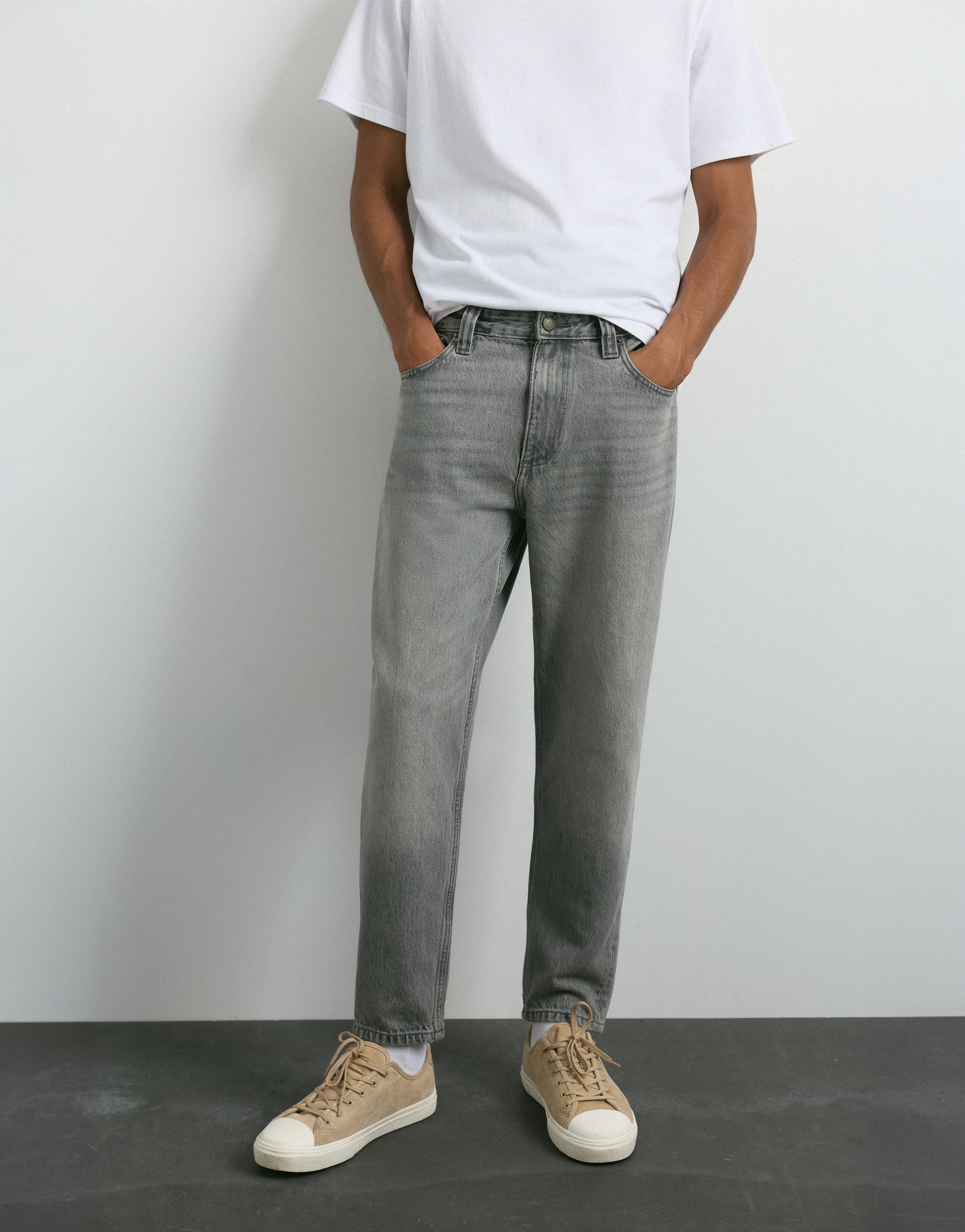 Standard jeans — Pale grey