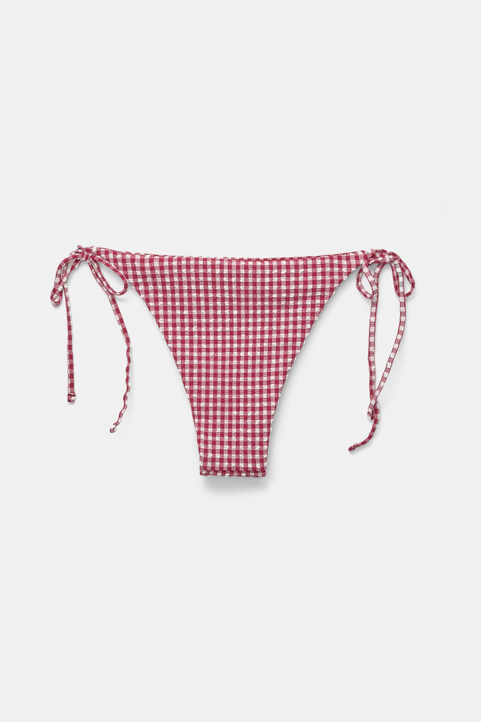 Slip Bikini A Quadretti