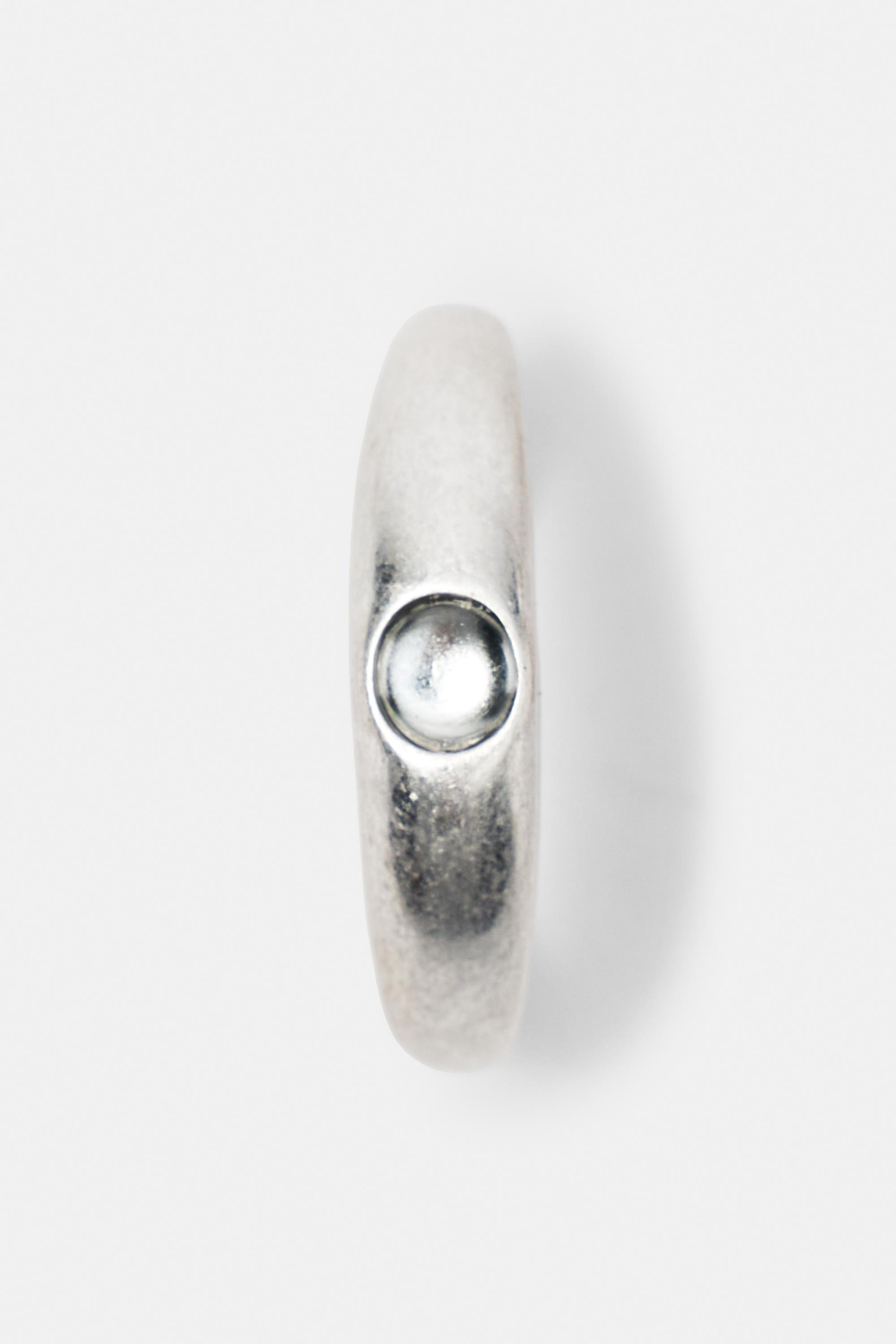 Pack of 6 mixed rings — Silver