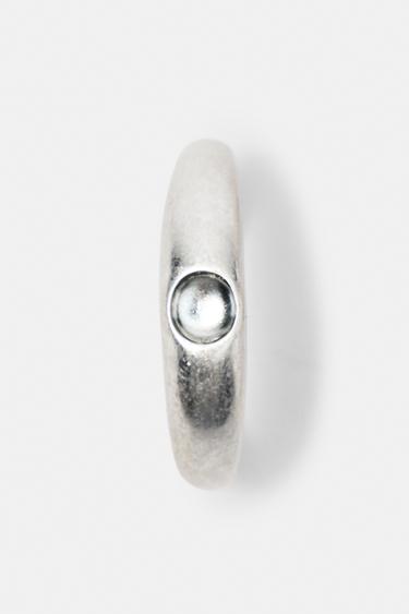 Pack of 6 mixed rings — Silver 4