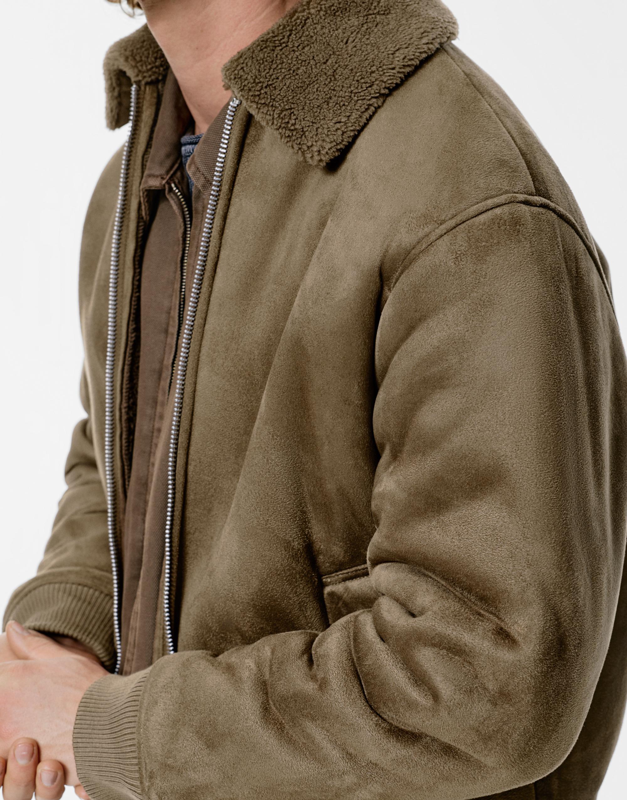 Combined double-faced jacket — Caramel