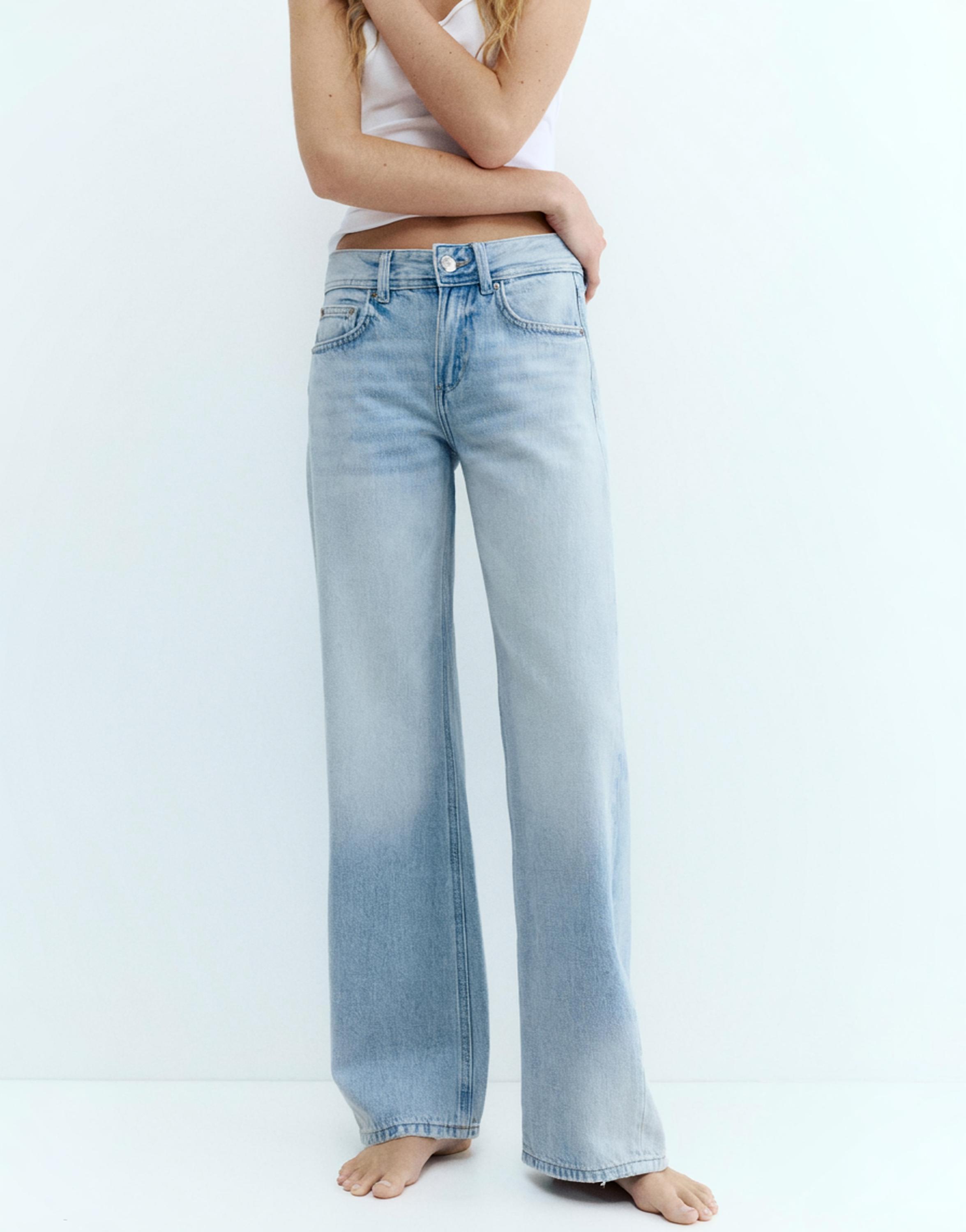 Düşük bel straight fit jean - Görsel 203