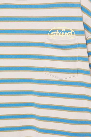 Striped STWD T-shirt — White 7