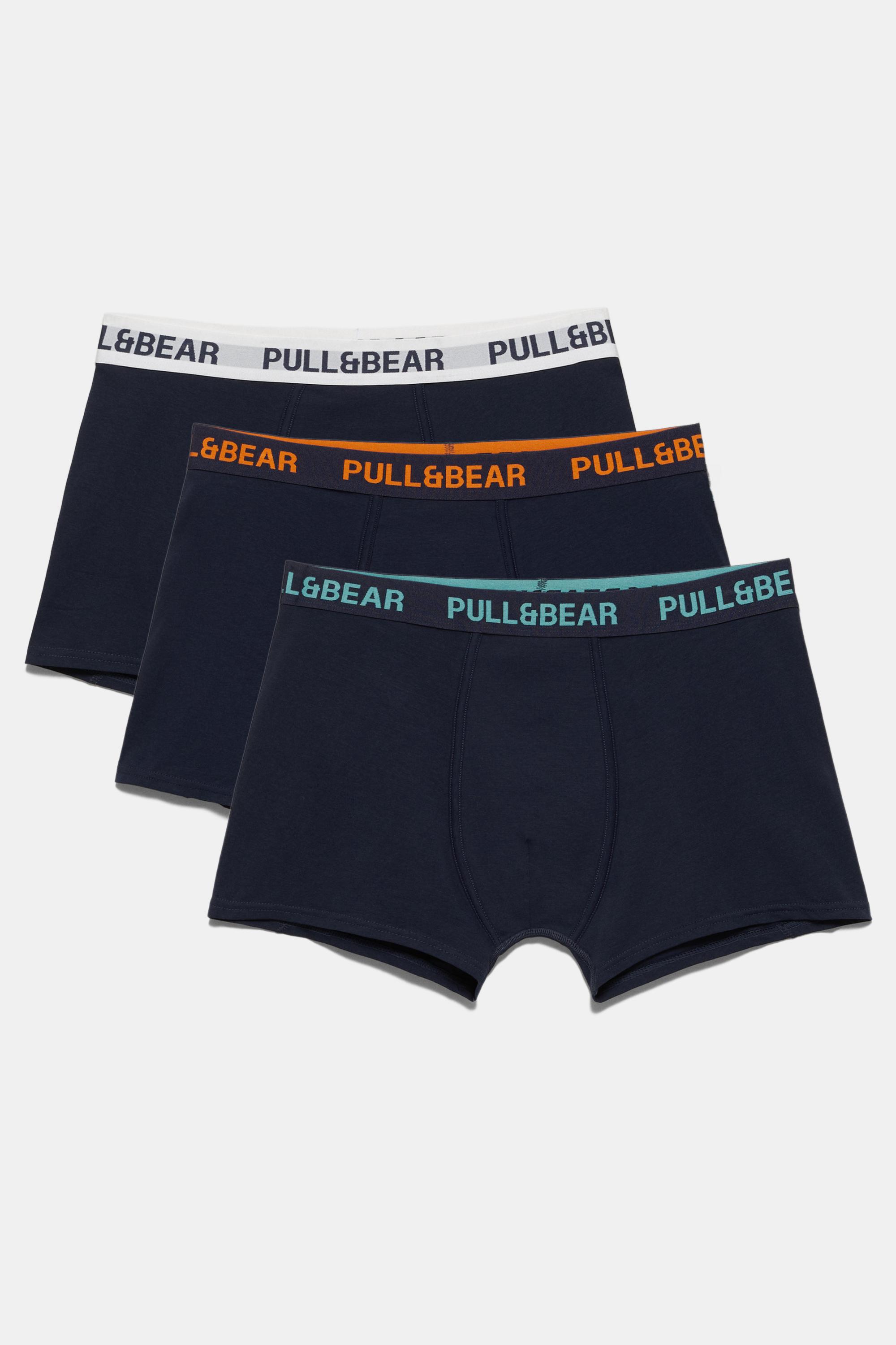 Pacco 3 Boxer Neri Logo