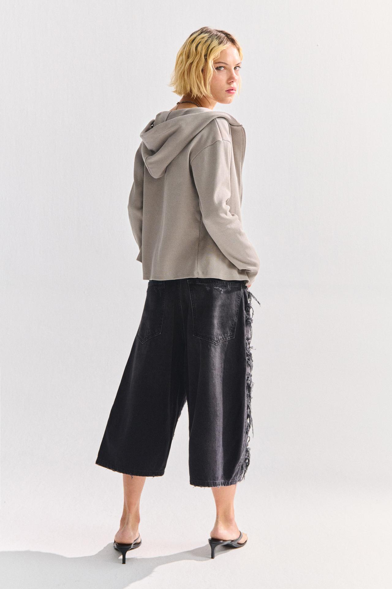 STWD zip-up sweatshirt