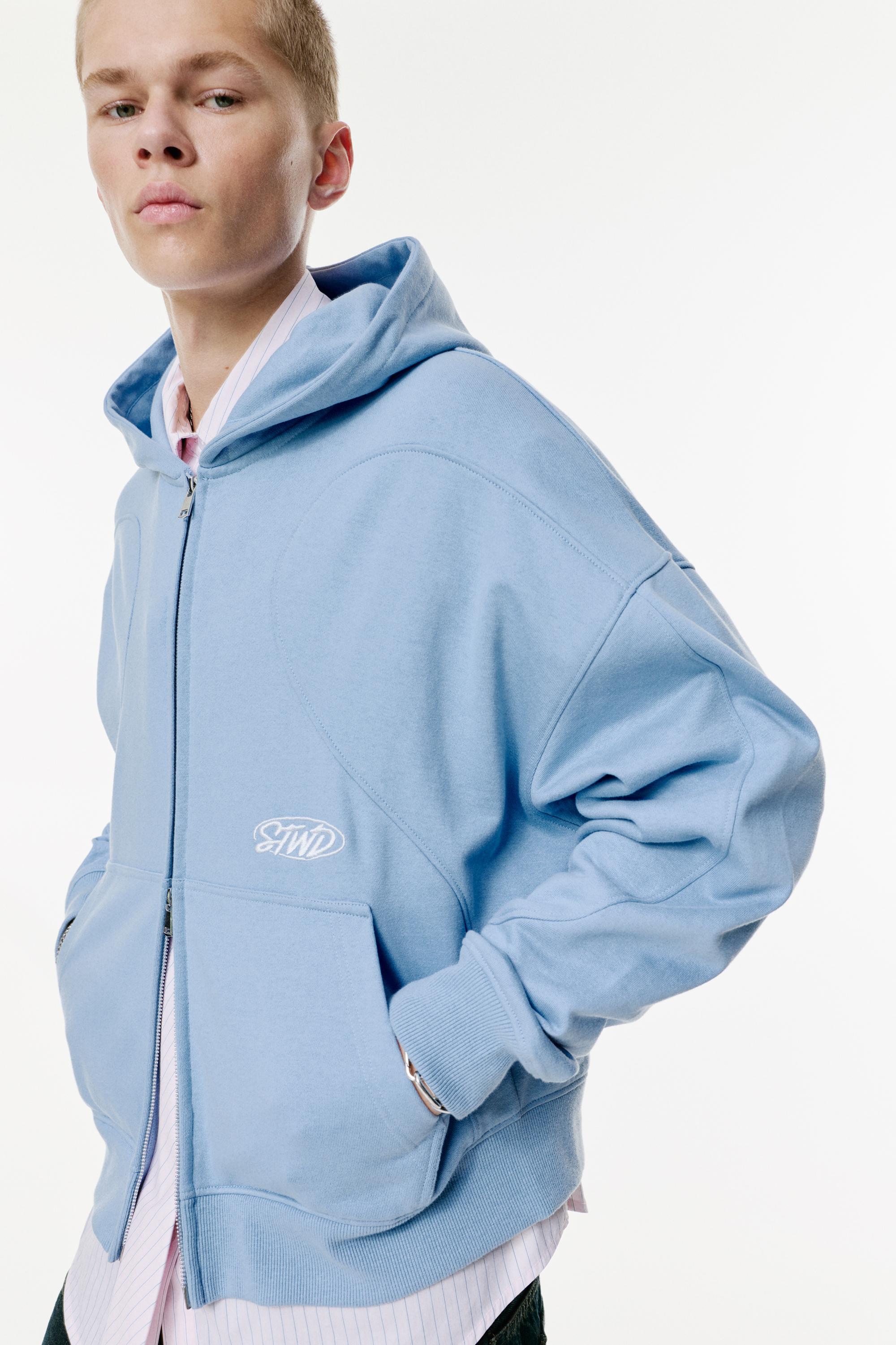 Kapuzen-Sweatshirt Mit Reißverschluss Stwd