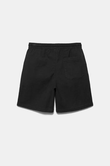 Bermuda sweat shorts — Black 6