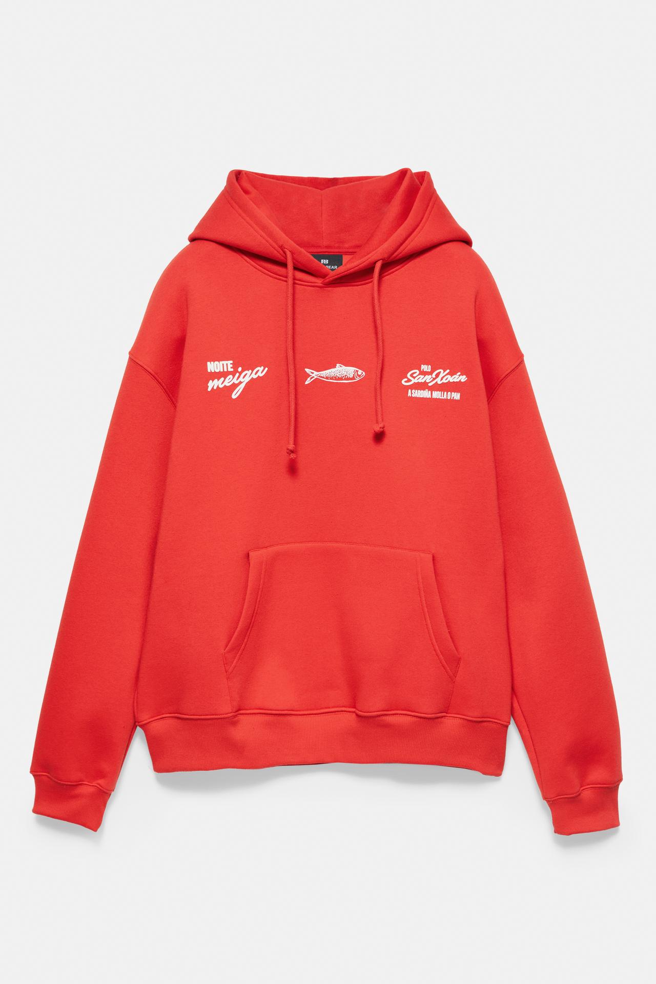 San Xoán hoodie — Red