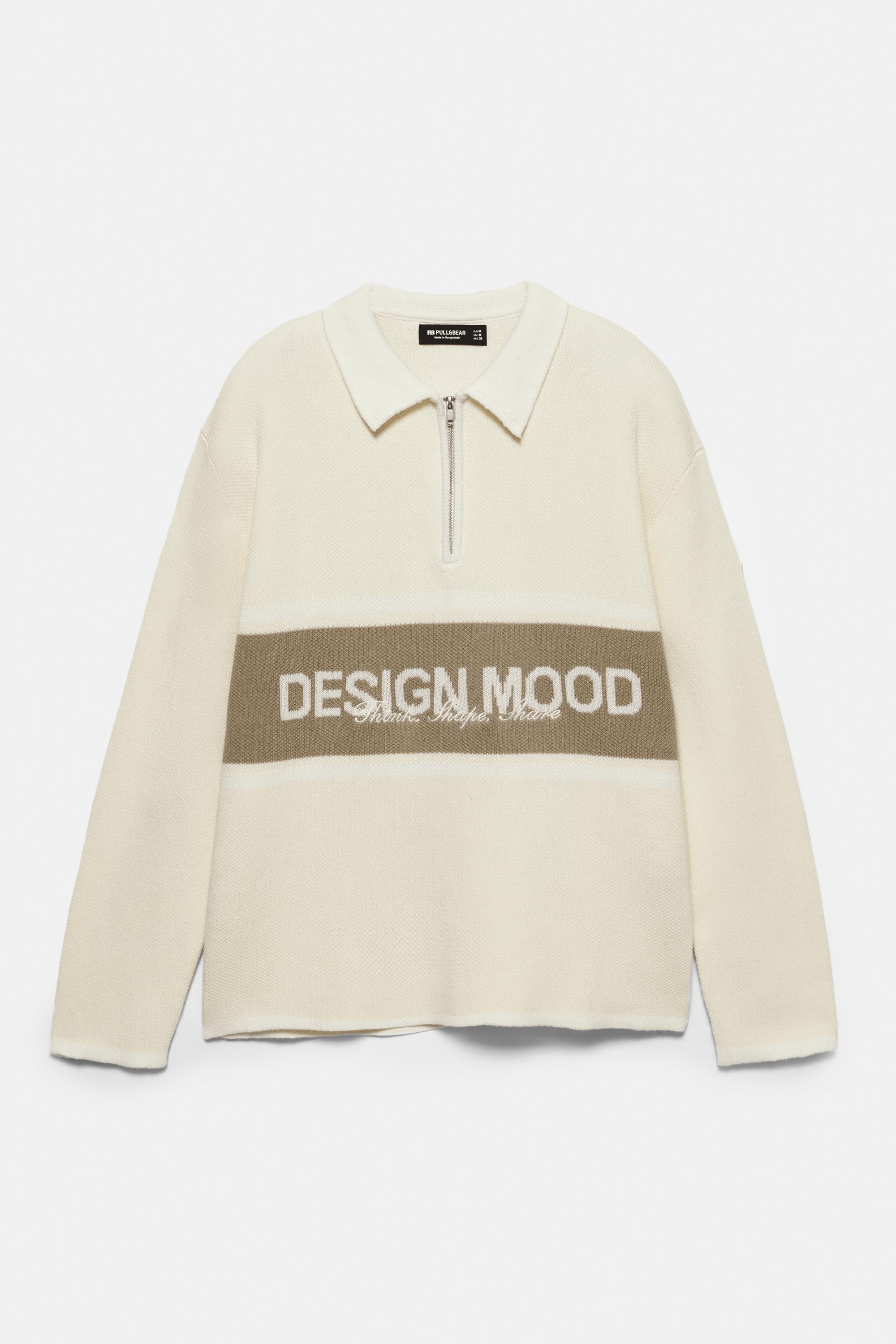 Fermuar detaylı örme polo - Görsel 4