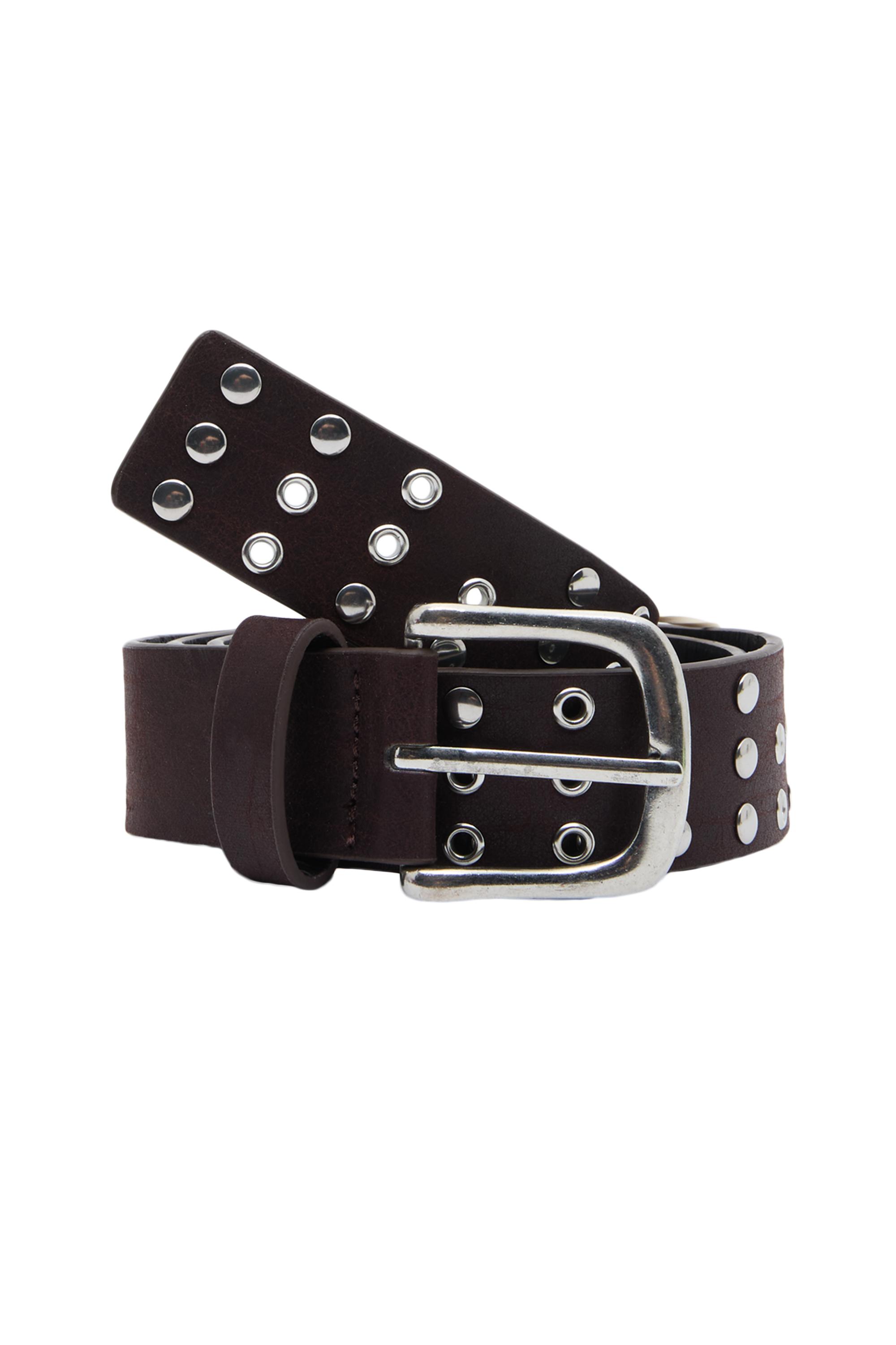 Delikli suni deri kemer - Görsel 3