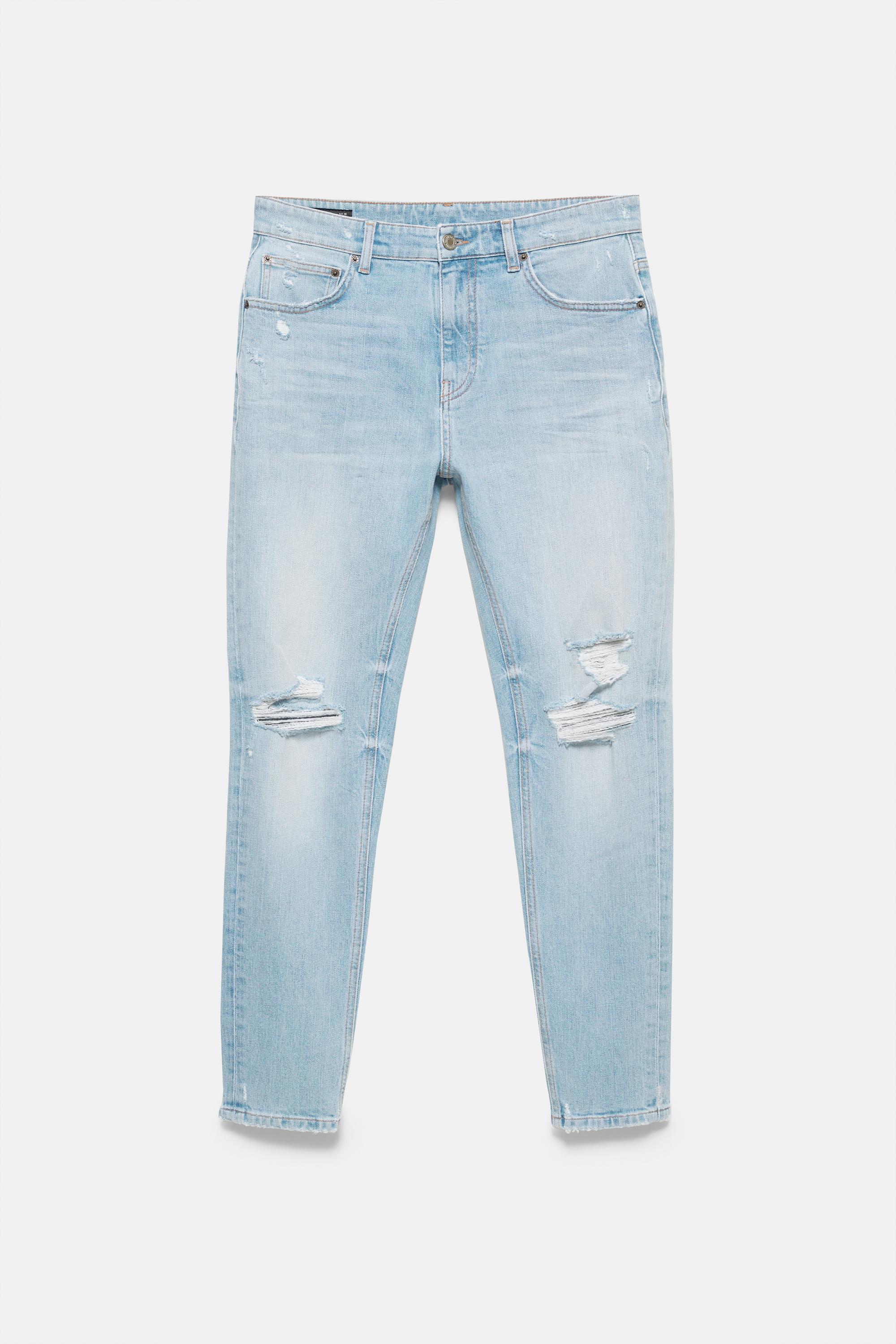 Pull&Bear Yırtık detaylı skinny jean