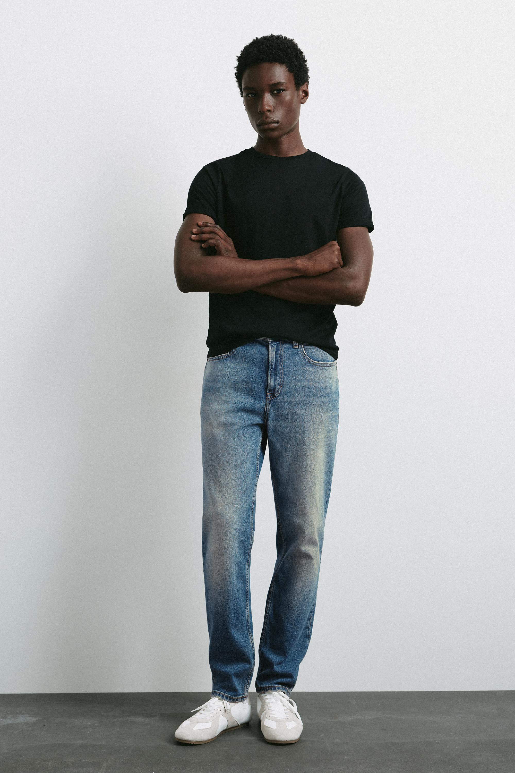 Slim fit jeans — Neon blue