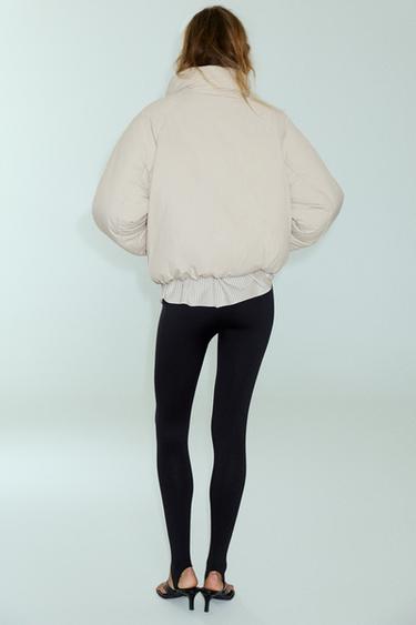 High neck puffer jacket — Ice 2