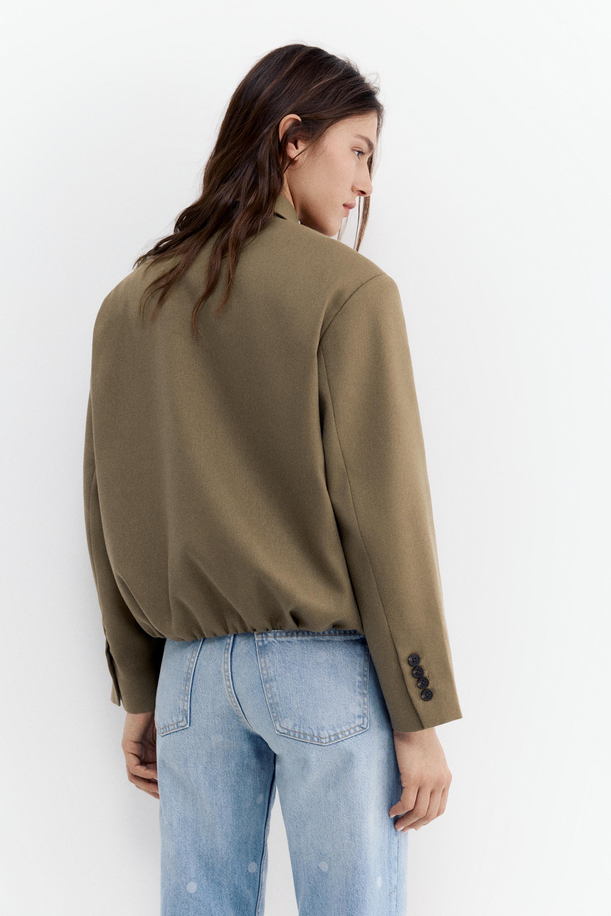 Balon kesim tailored fit ceket - Görsel 8