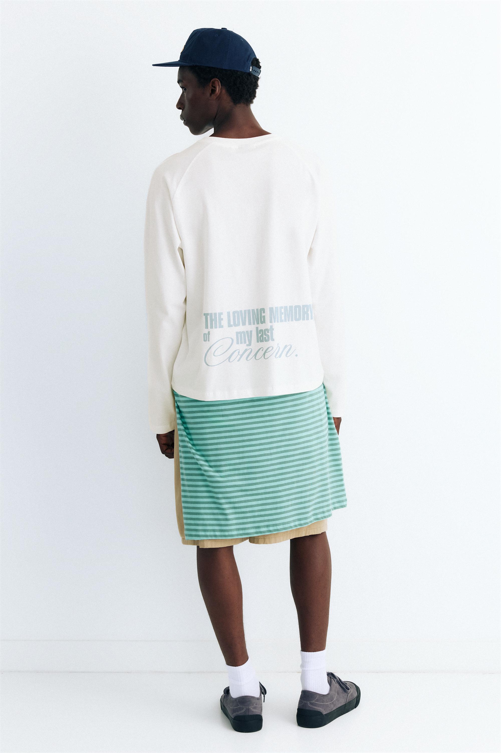 STWD boxy star T-shirt — Off white