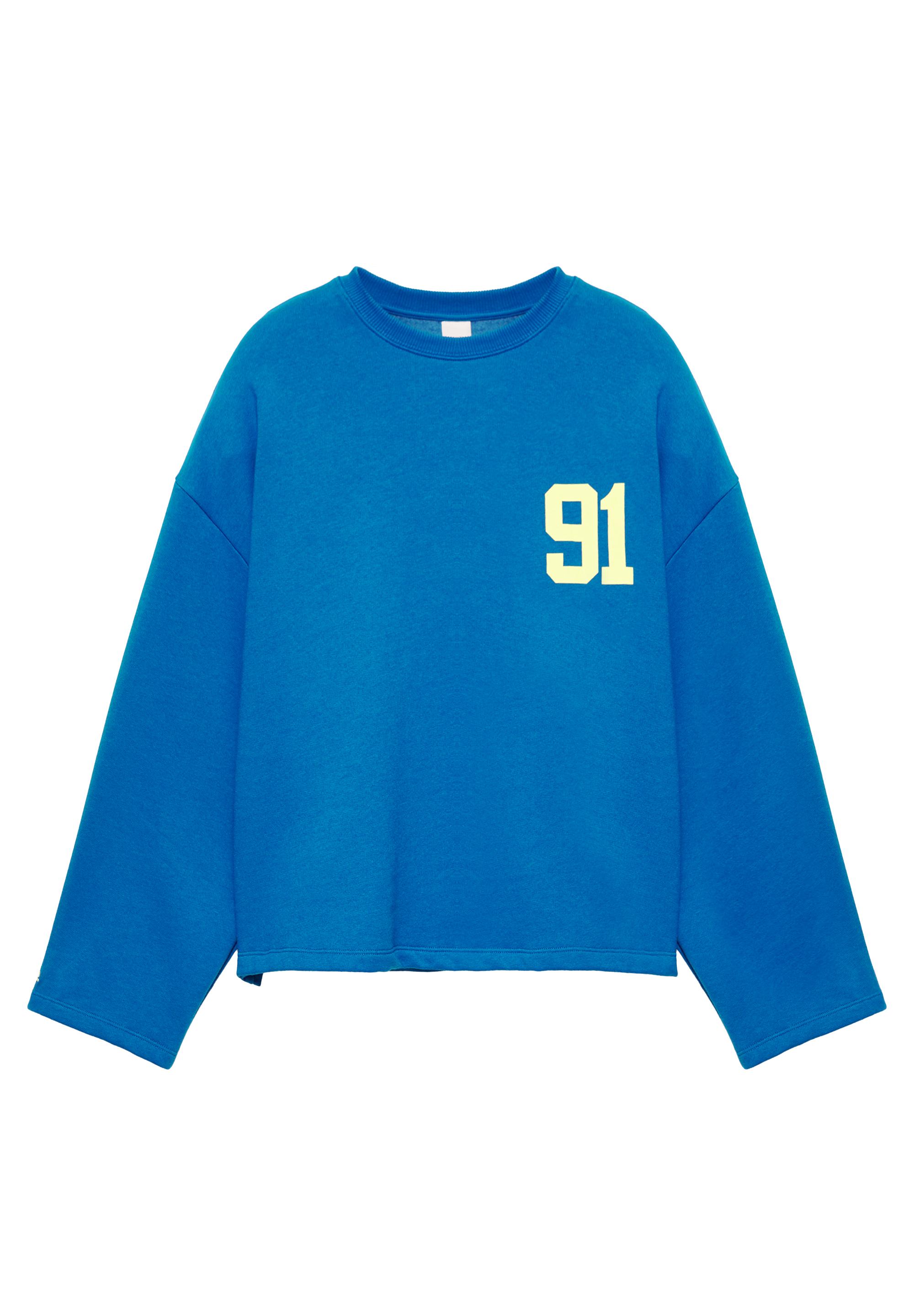 91 graphic relaxed fit sweatshirt